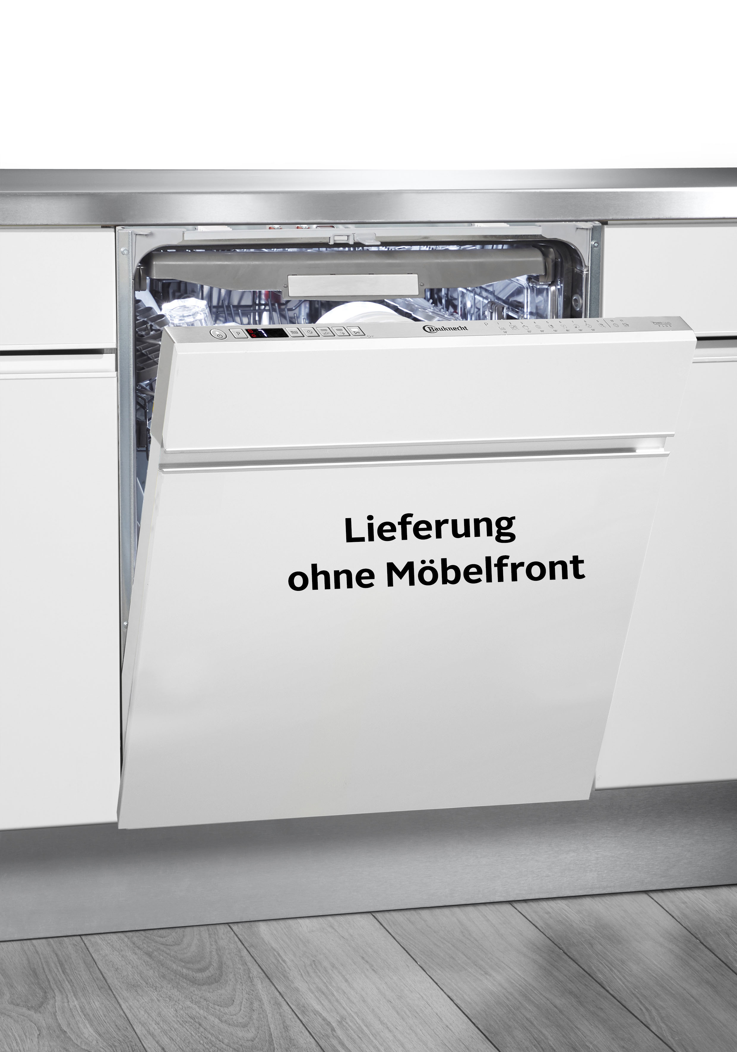 BAUKNECHT vollintegrierbarer Geschirrspüler "OBIC Ecosilent 7540" 14 Maßgedecke Doppelter Komfort – mit Besteckschublade und zusätzlichem Besteckkorb