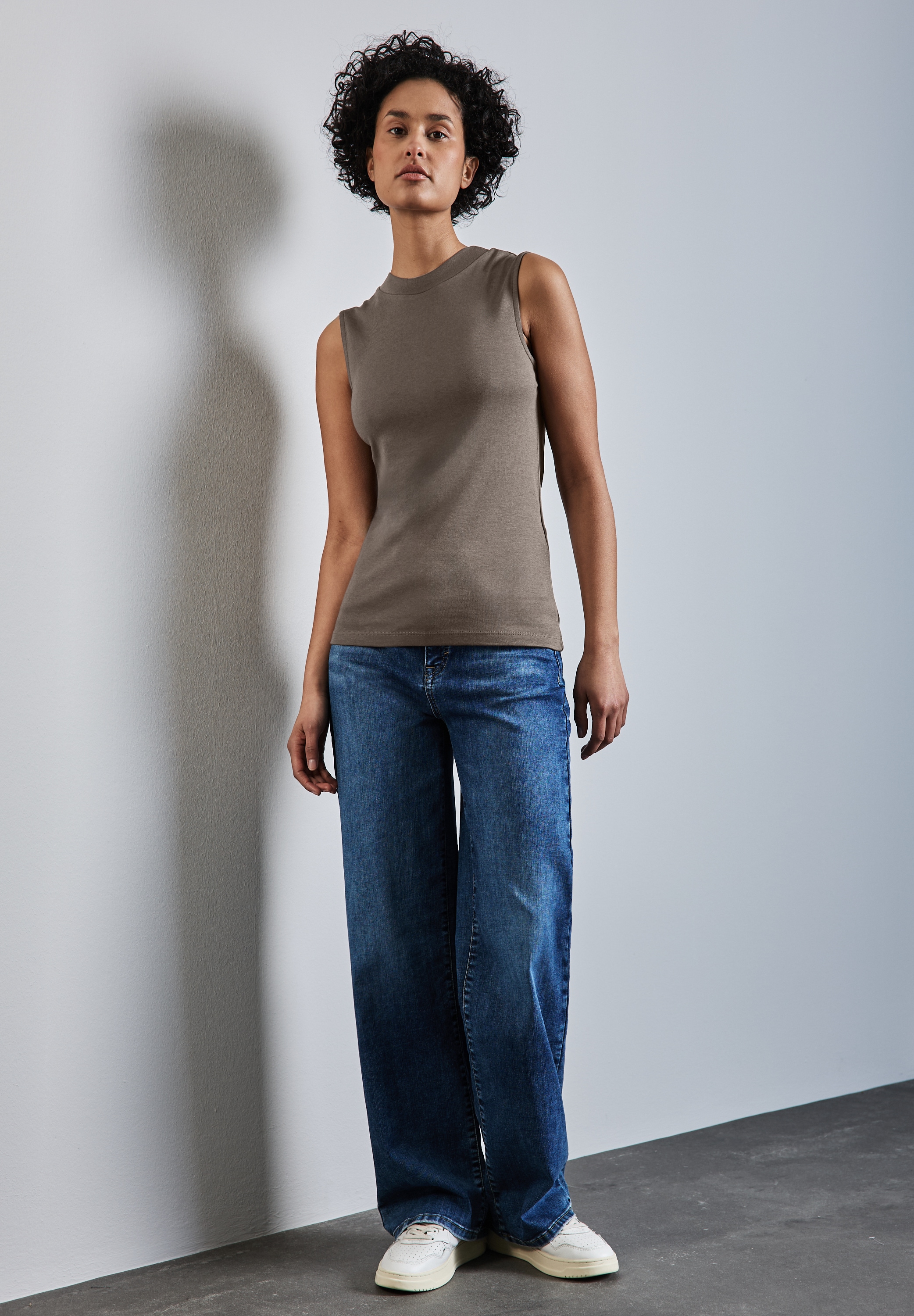 STREET ONE Shirttop mit Rollkragen