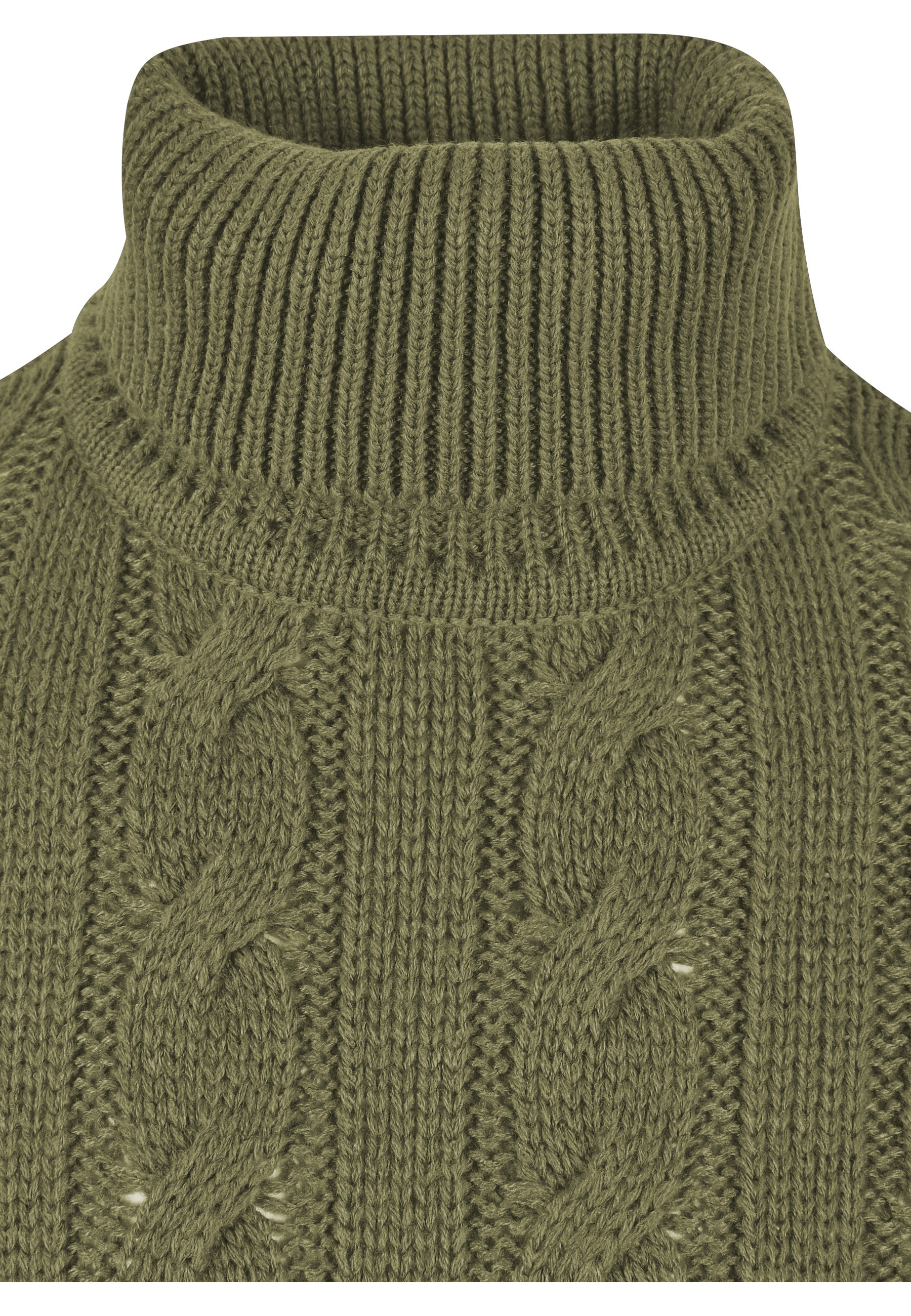 Thumbnail - URBAN CLASSICS Rundhalspullover "Urban Classics Herren Boxy Roll Neck Sweater" 1 Stk.