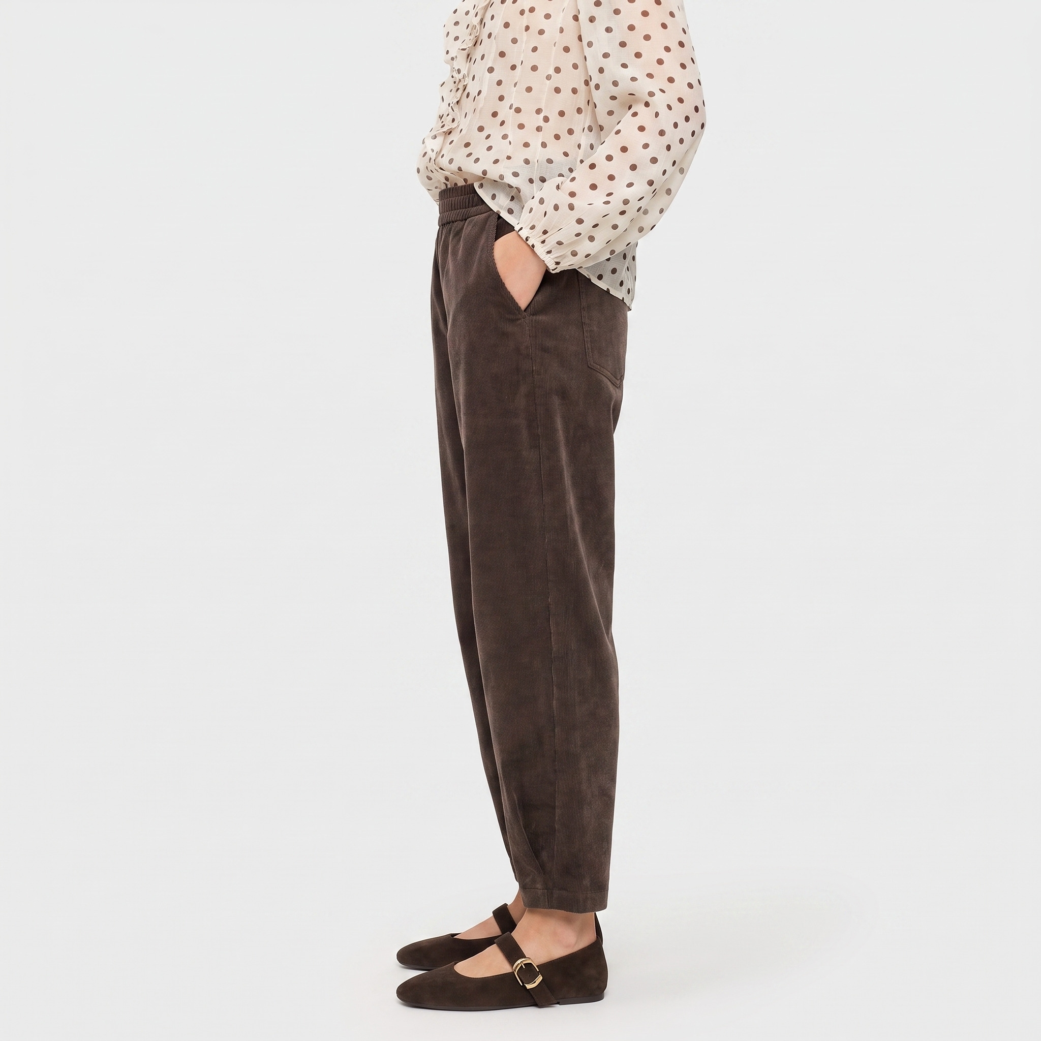 MAC Cordhose  mit feinem Glanz, Relaxed Fit