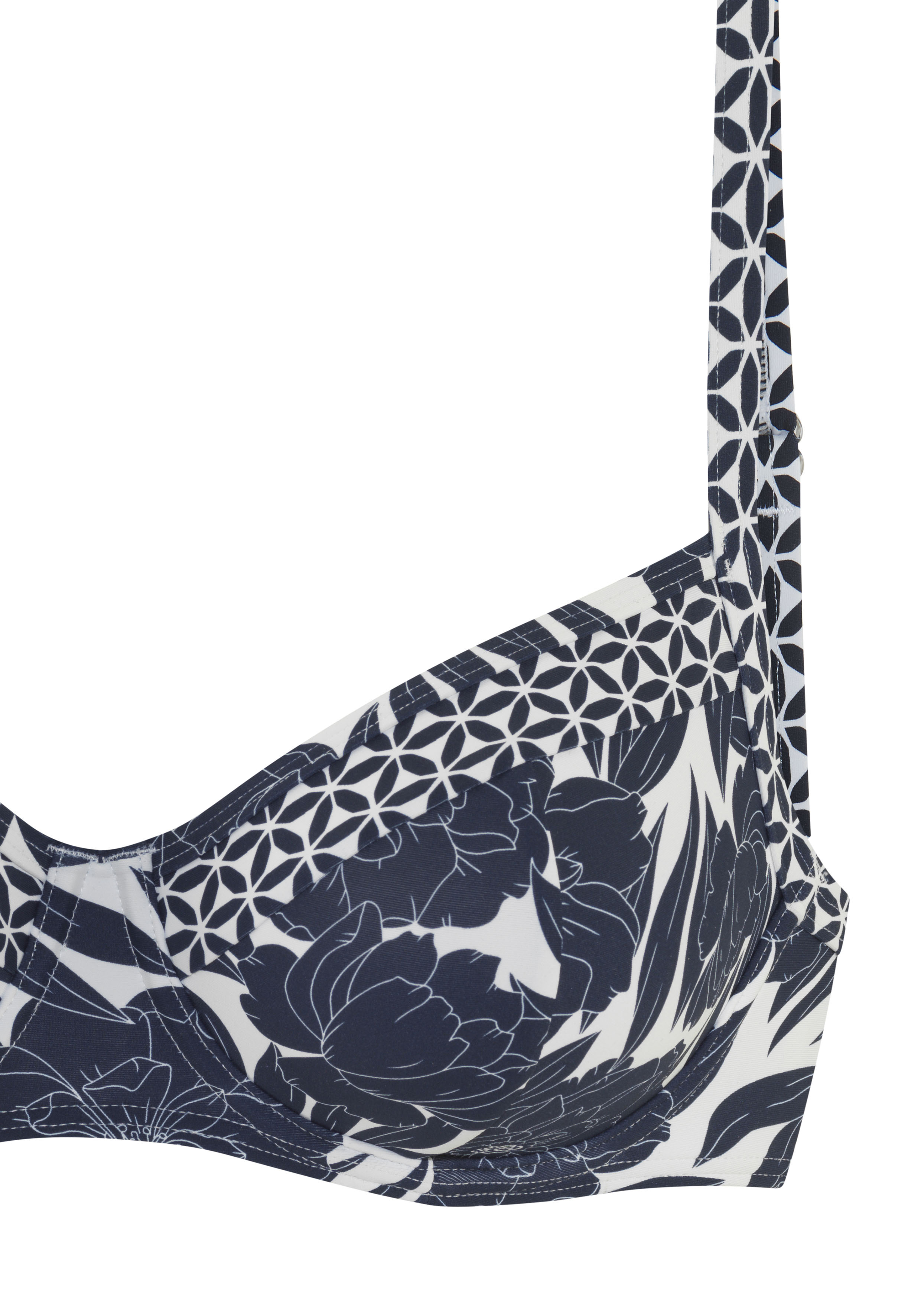 Thumbnail - Sunseeker Bügel-Bikini-Top "Blossom" im Muster-Mix