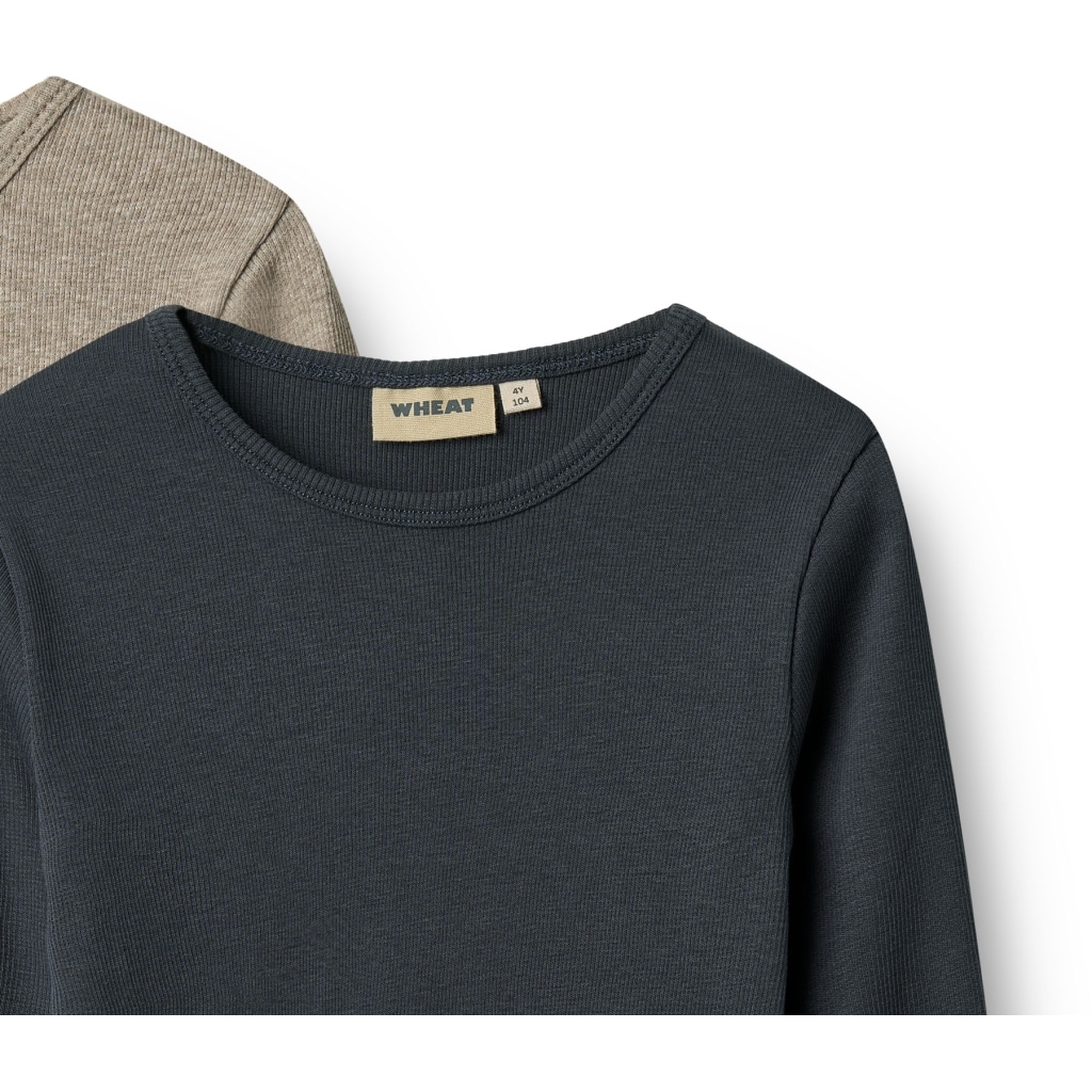 WHEAT Langarmshirt »Wheat T-Shirt 2er Pack Doppelpack L/S Stig«
