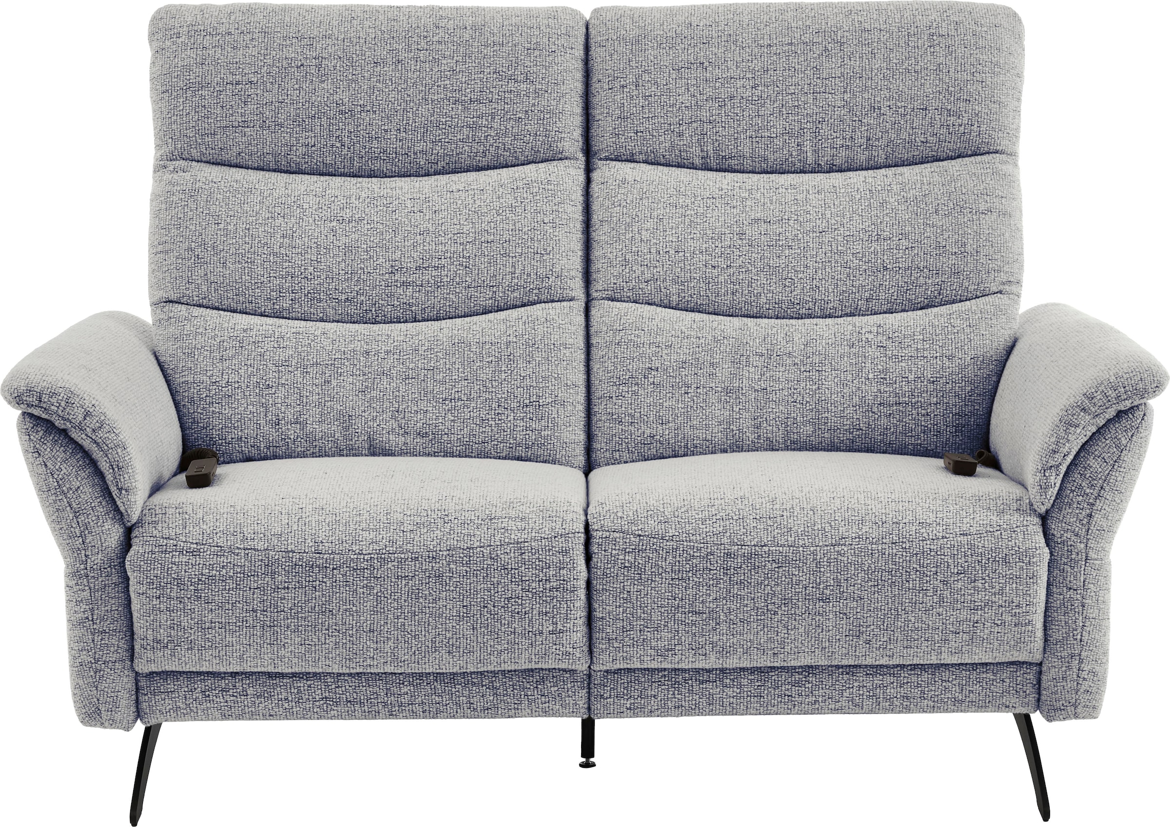 Home affaire 2-Sitzer »Aventis Sofa mit motorischer Relaxfunktion, Breite 161 cm« inkl. ergonomische Lehne, echter Rücken & saugroboterfreundliche Kufen