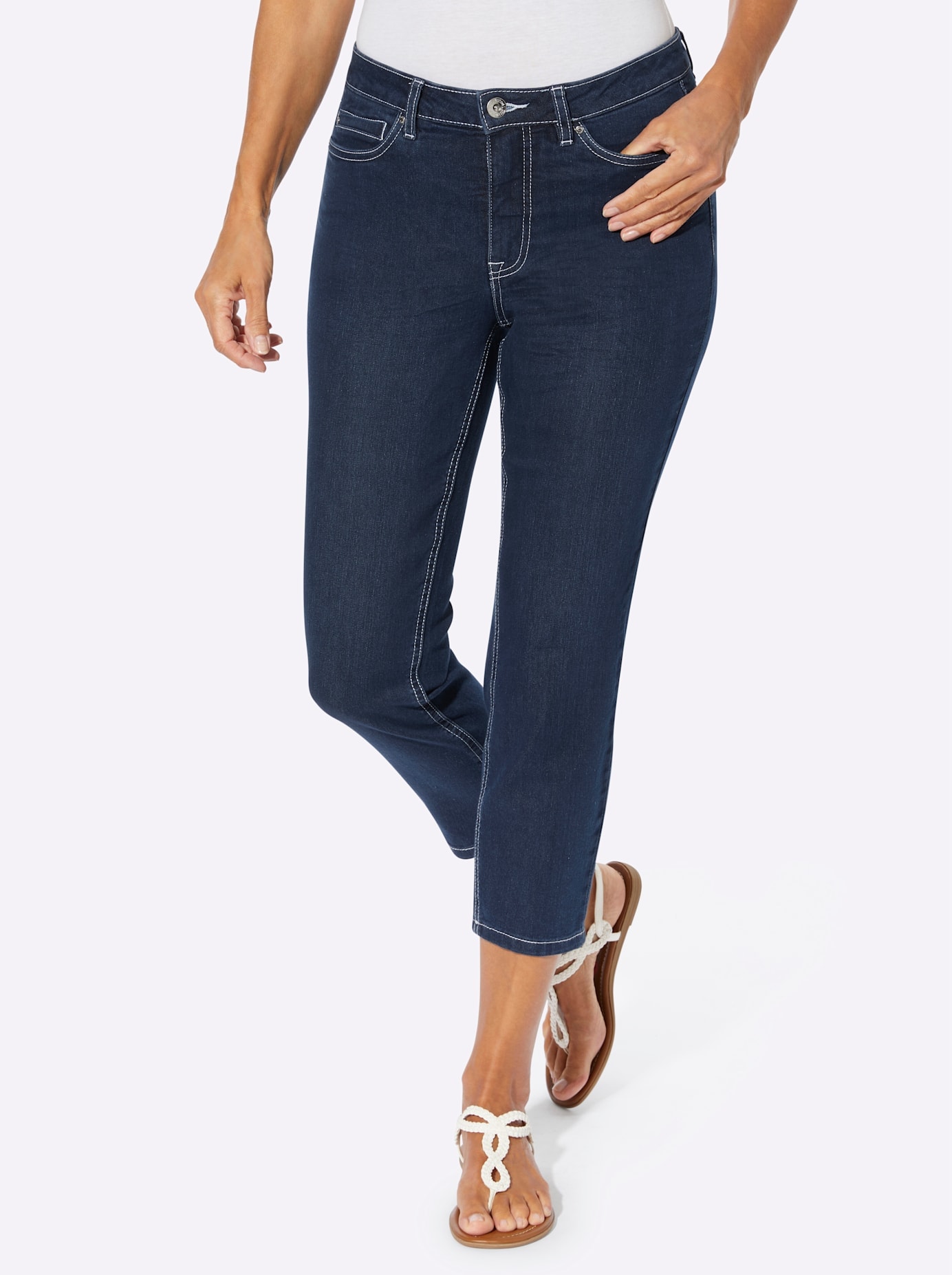 Casual Looks 7/8-Jeans, (1 tlg.)