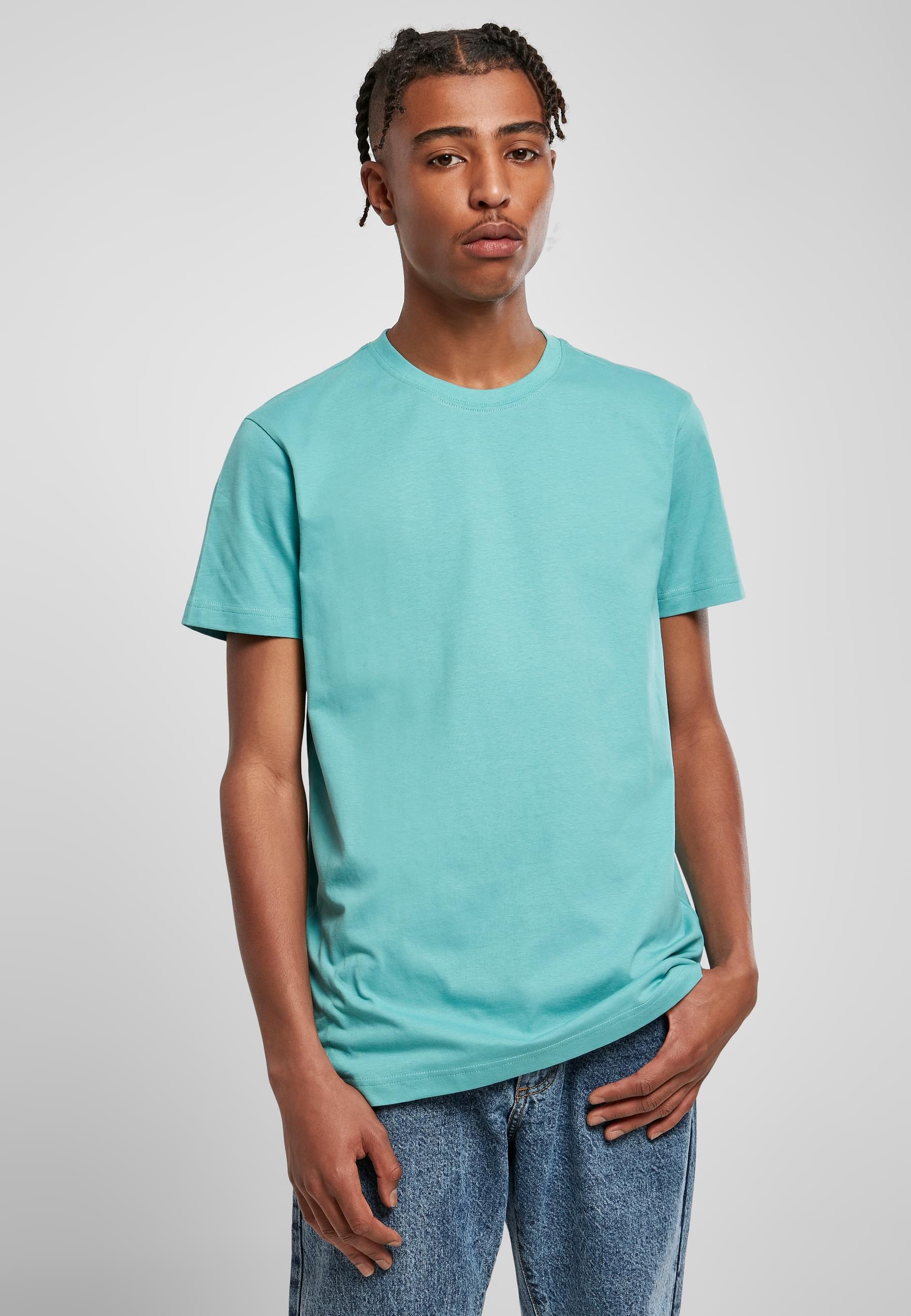 URBAN CLASSICS T-Shirt »Urban Classics Herren Basic Tee«, (1 tlg.)