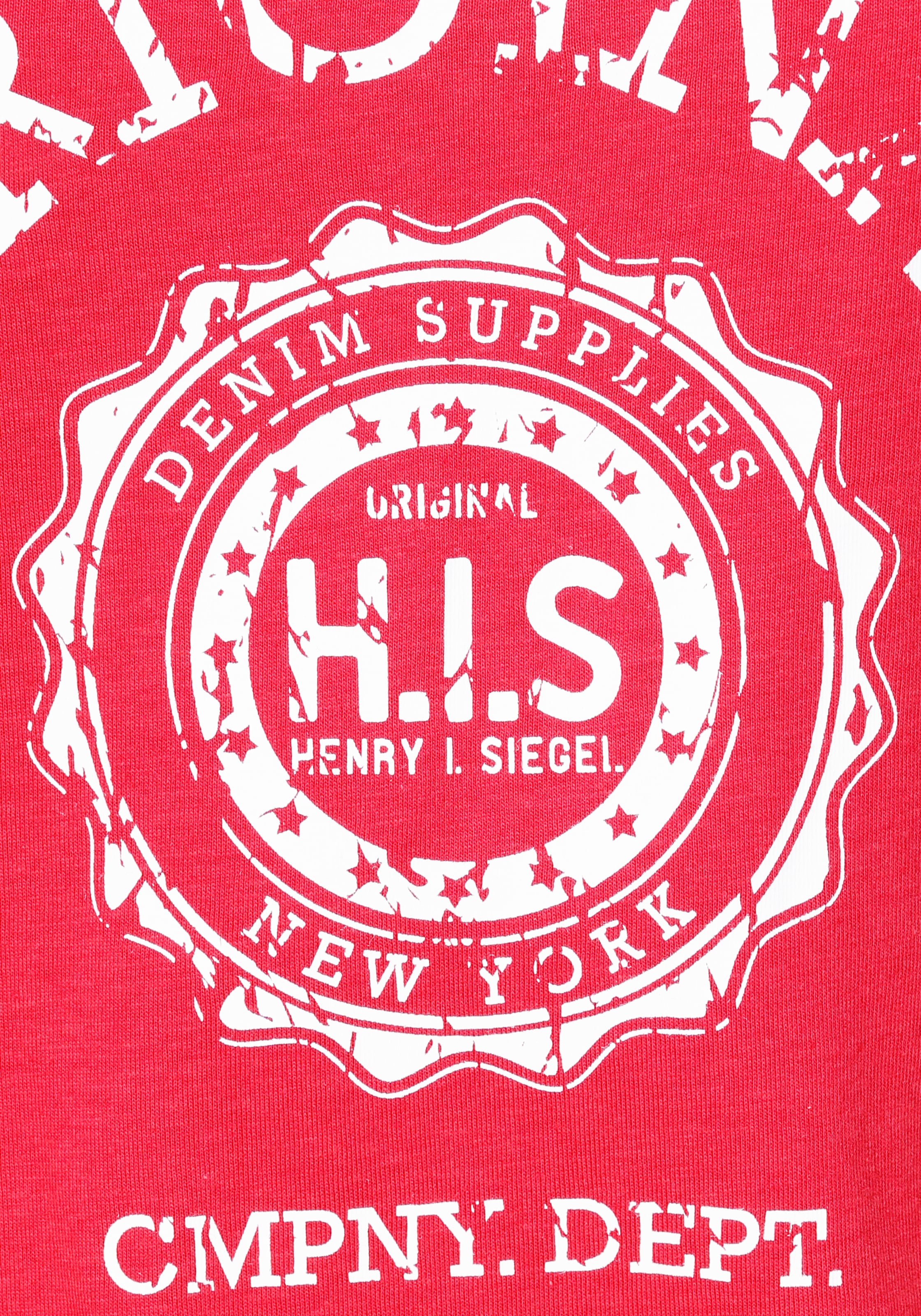 H.I.S Kurzarmshirt, mit Heritage-Print H.I.S | BAUR von für kaufen