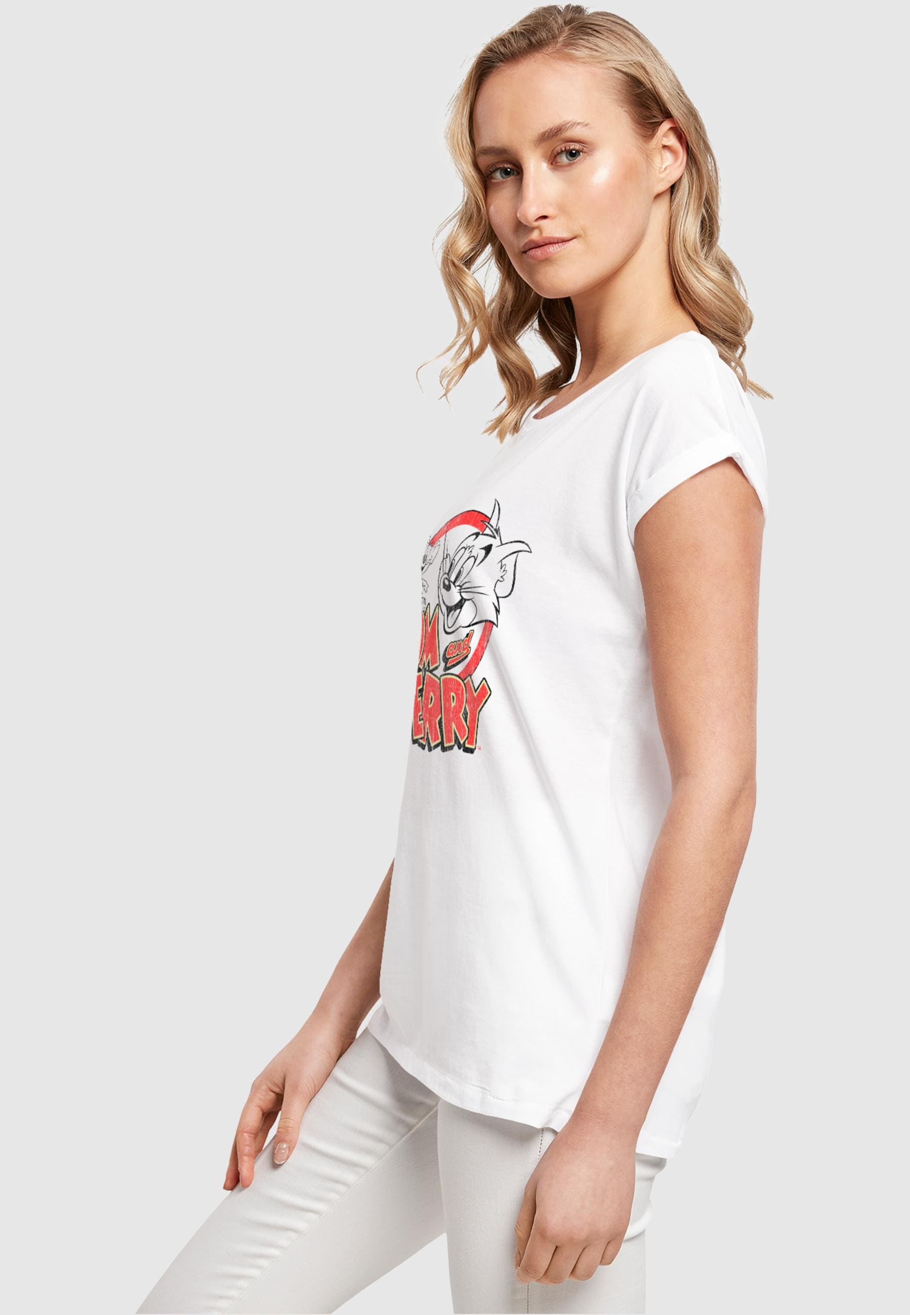 ABSOLUTE CULT T-Shirt »ABSOLUTE CULT Damen Ladies Tom and Jerry - Logo T-Shirt«, (1 tlg.)