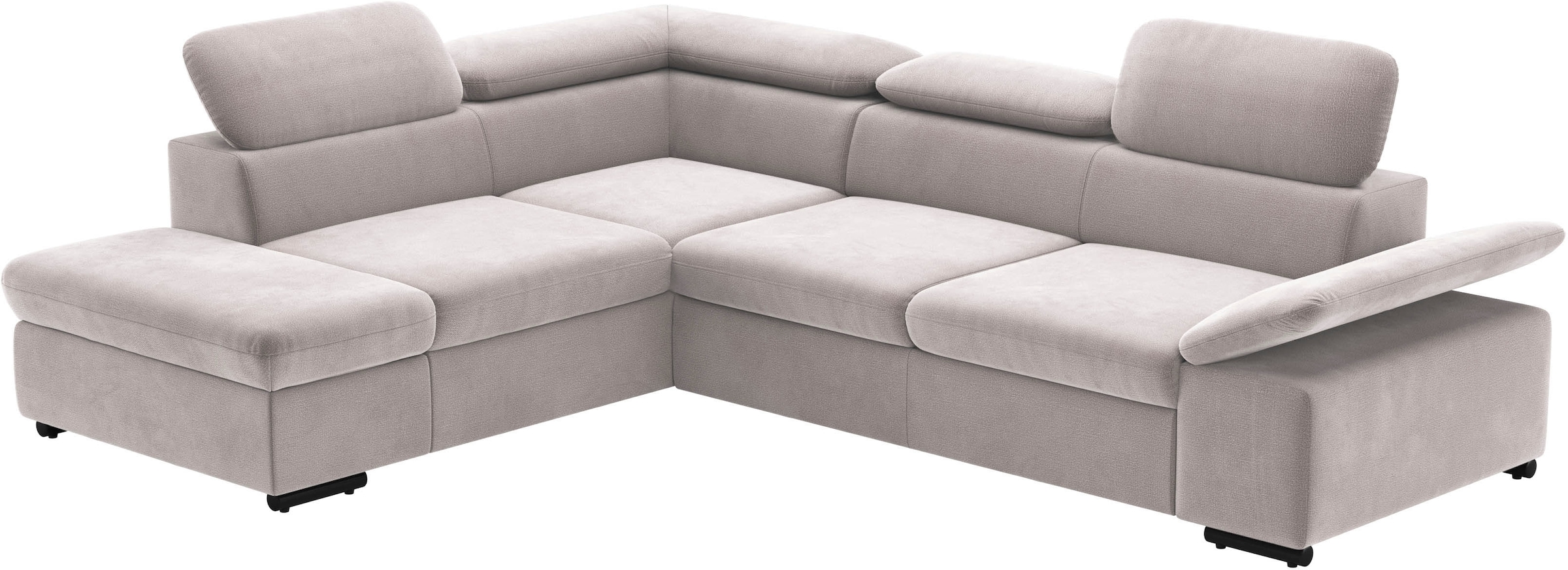 sit&more Ecksofa »Alcudia L-Form«, wahlweise mit Bettfunktion