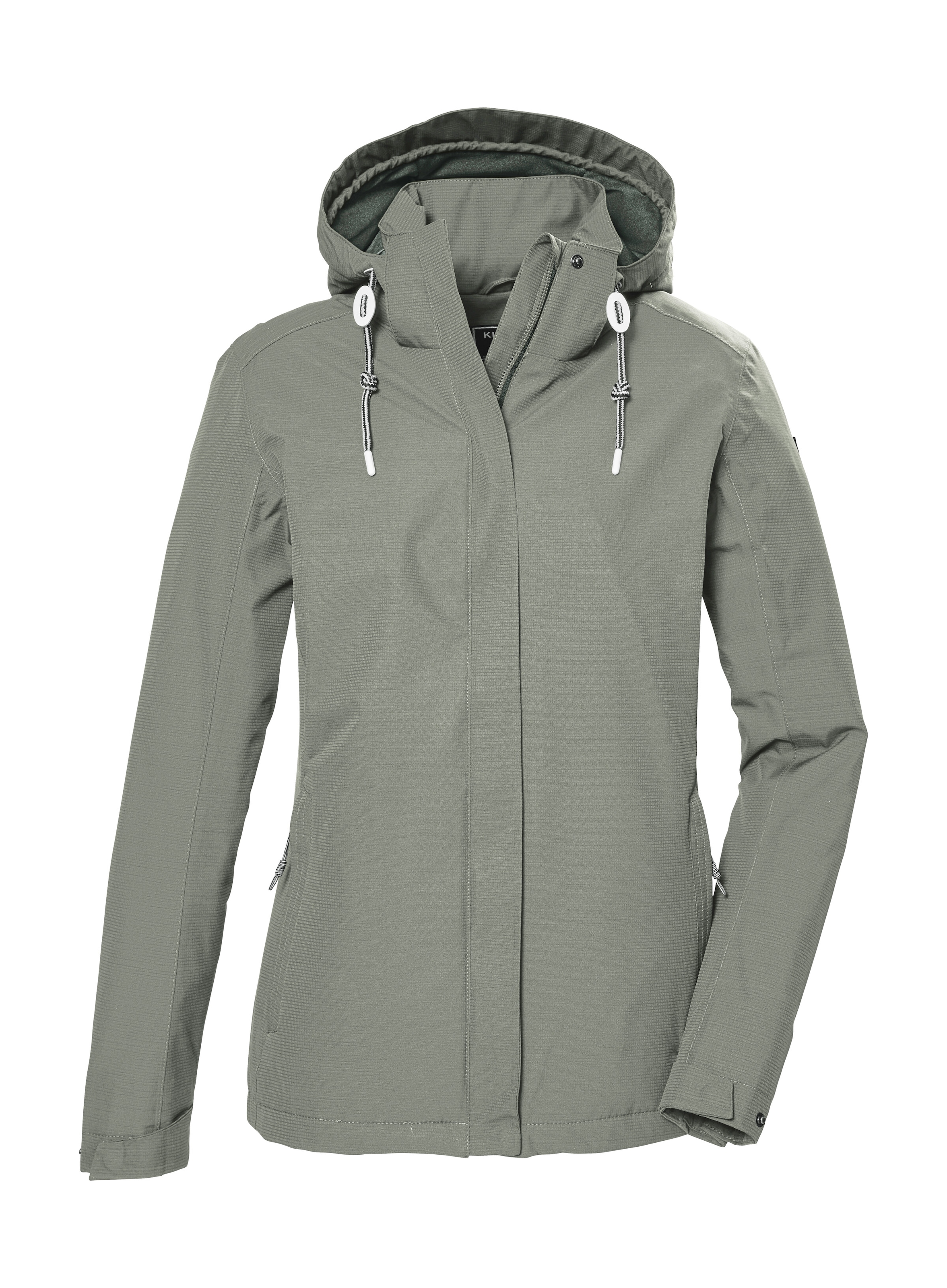 Killtec Outdoorjacke "KOS 61 WMN JCKT" Funktionsjacke: wasser- und winddicht, atmungsaktiv, abnehmbare Kapuze