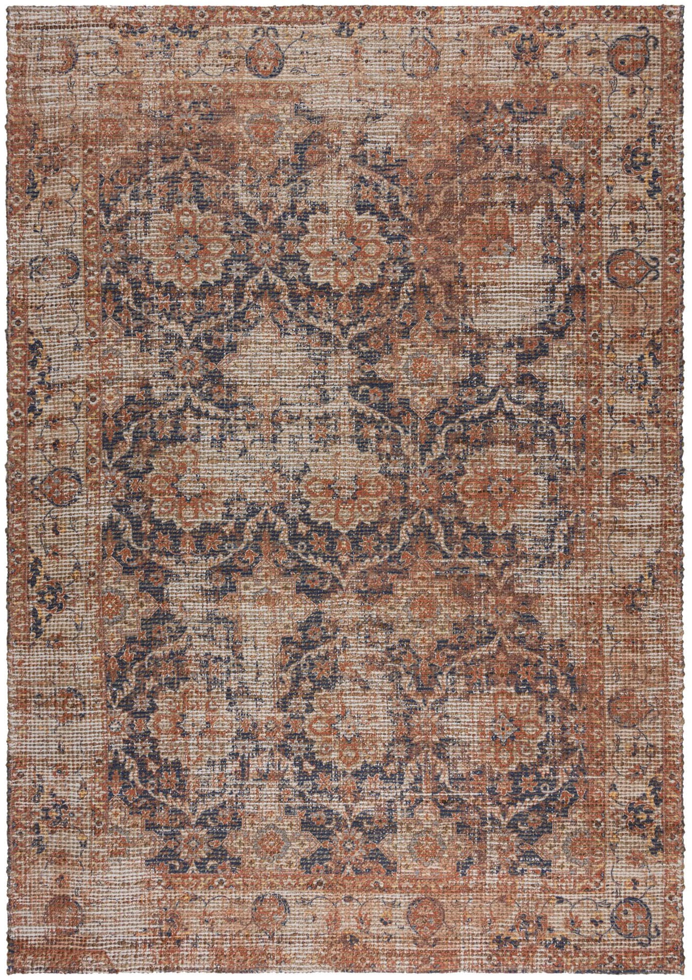 FLAIR RUGS Teppich »Miley Jute«, rechteckig, 8 mm Höhe, Jute Teppich