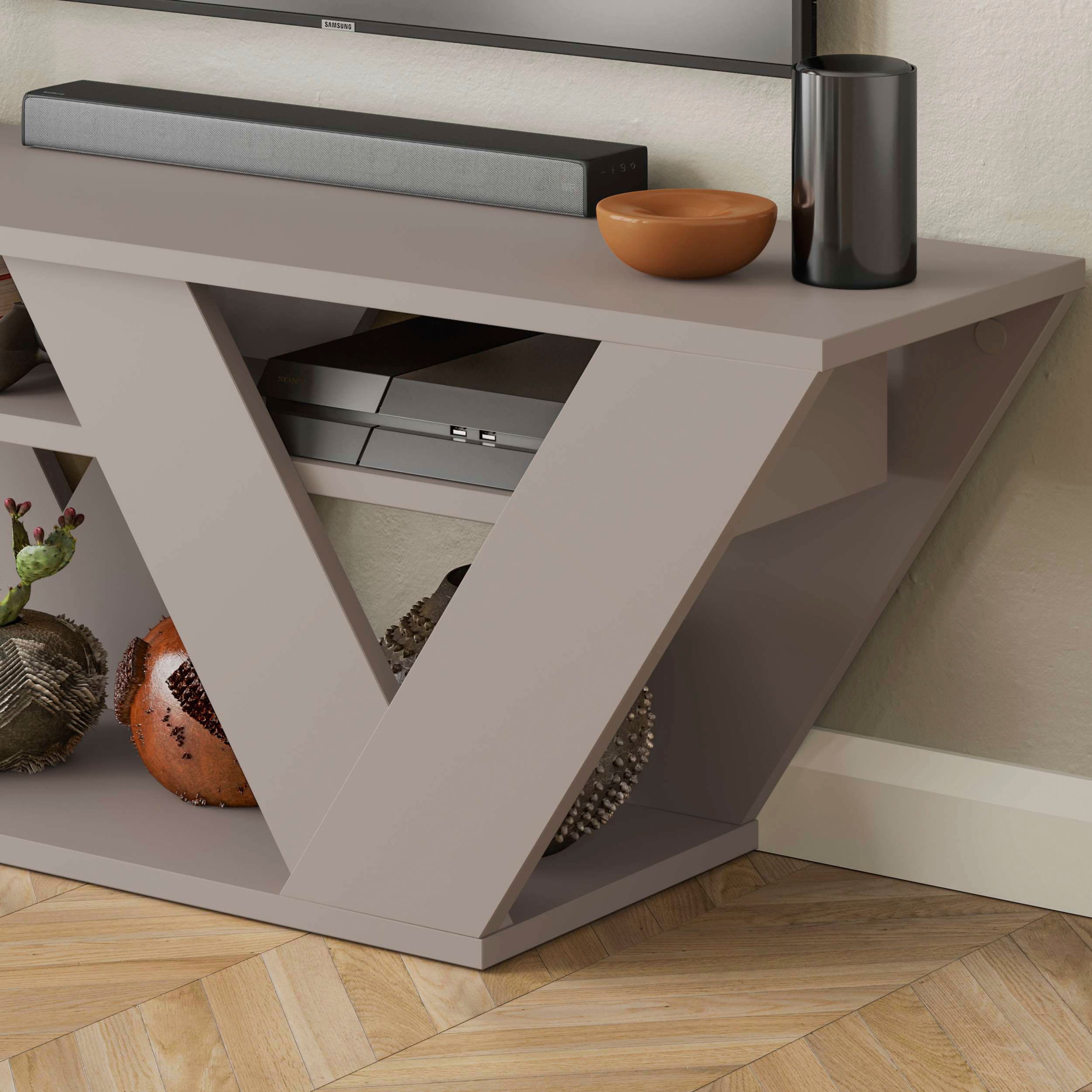 Decortie TV-Schrank »Thales TV Schrank«, (Packung), Einfache Montage,Platzsparend