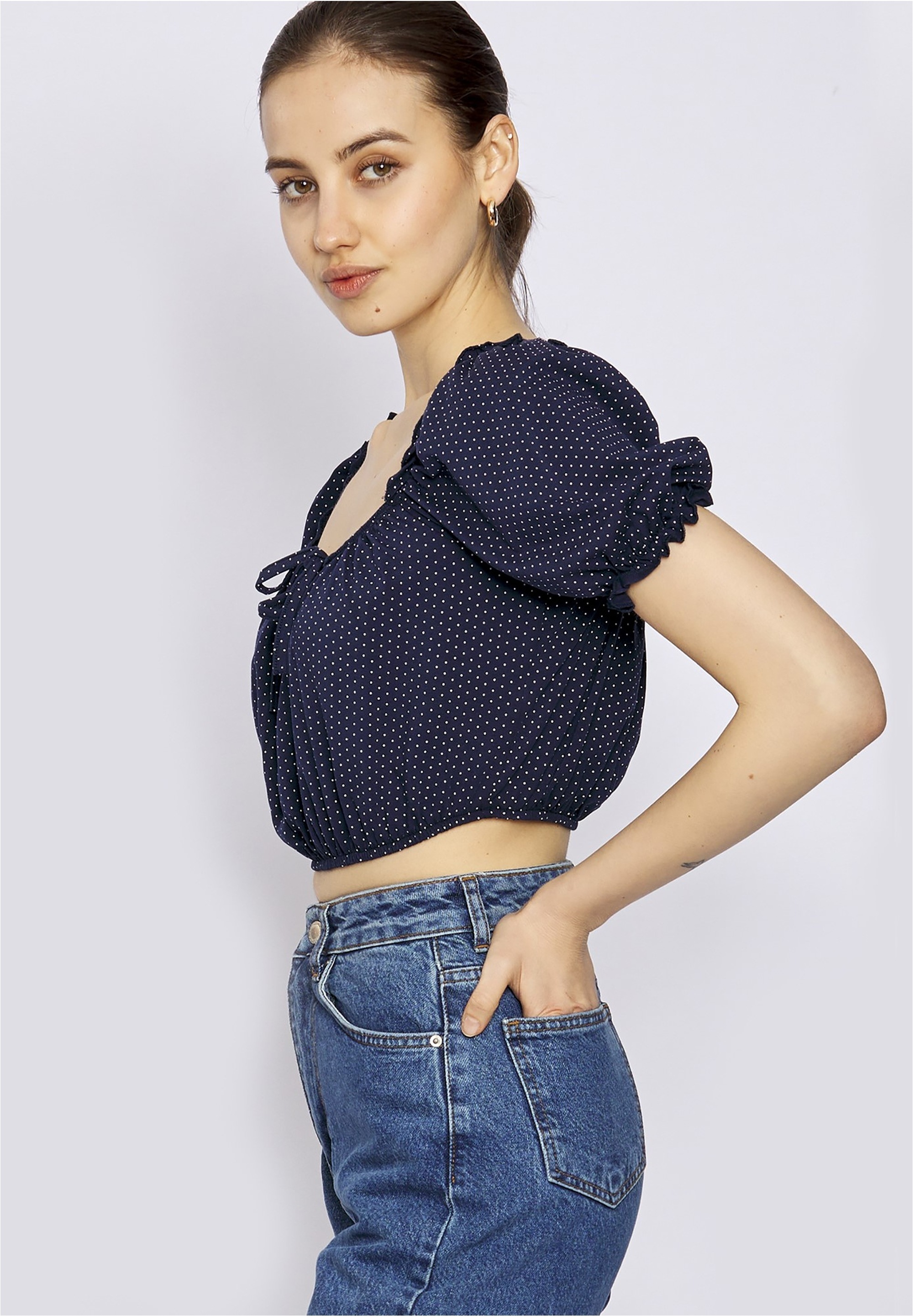freshlions Funktionstop »FREDERIKE«, im angesagten Cropped-Stil