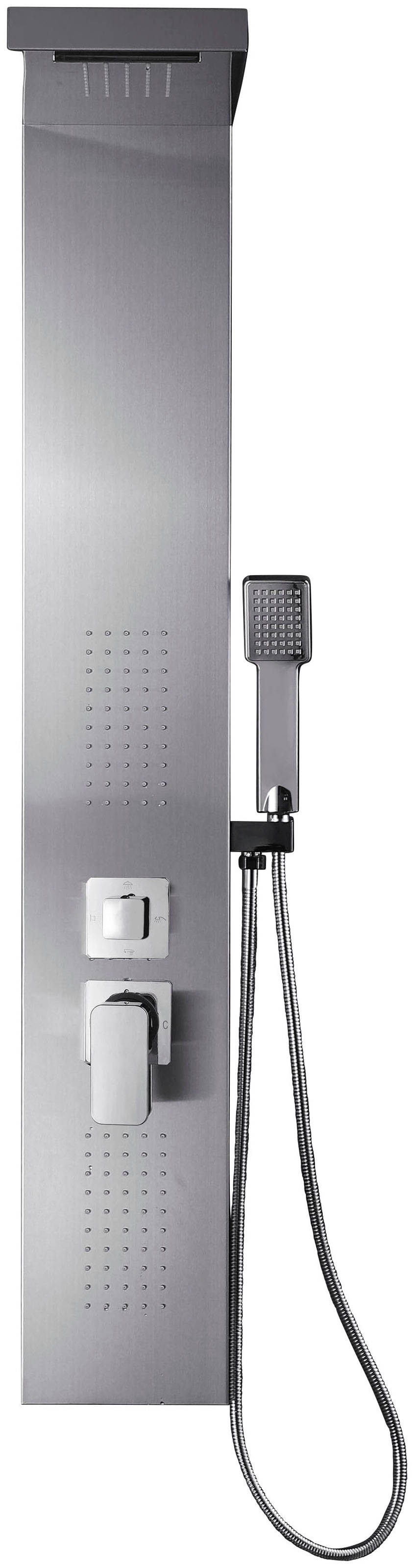 Marwell Duschsäule "Enya" 19 Stk. tlg. inkl. Duschkopf, Handbrause und Mass günstig online kaufen