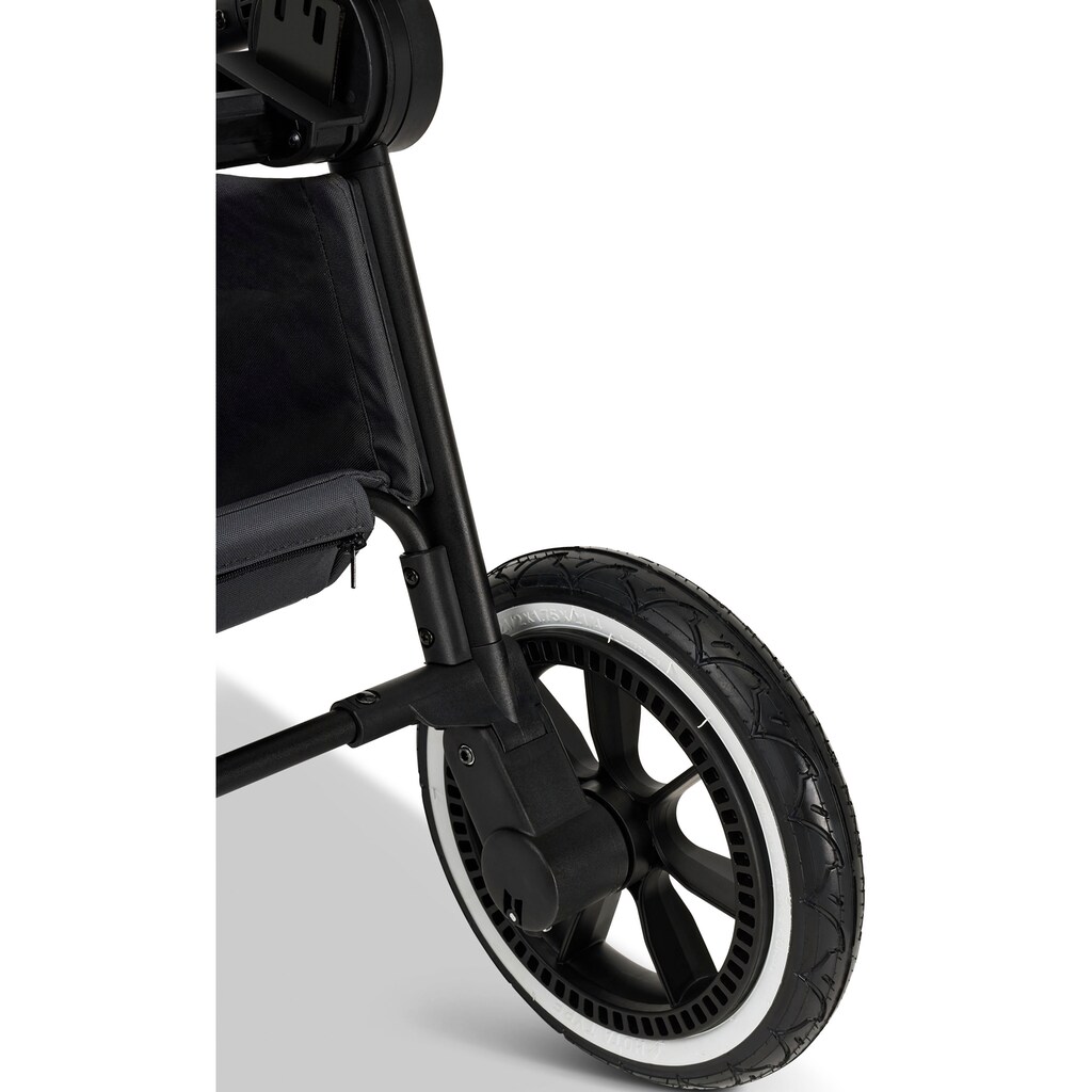 Moon Kombi-Kinderwagen »Resea+, anthrazit/black melange«