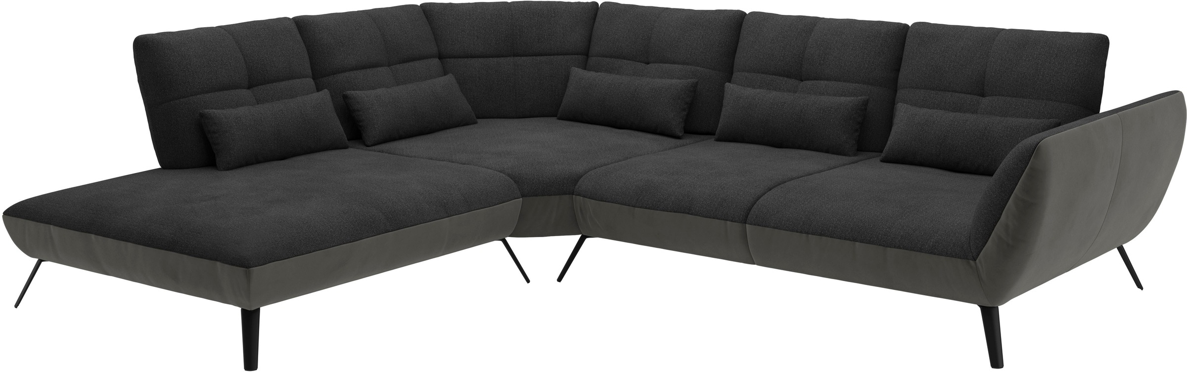 Places of Style Ecksofa »Mikado L-Form«, inkl. Sitztiefenverstellung und Armteilverstellung