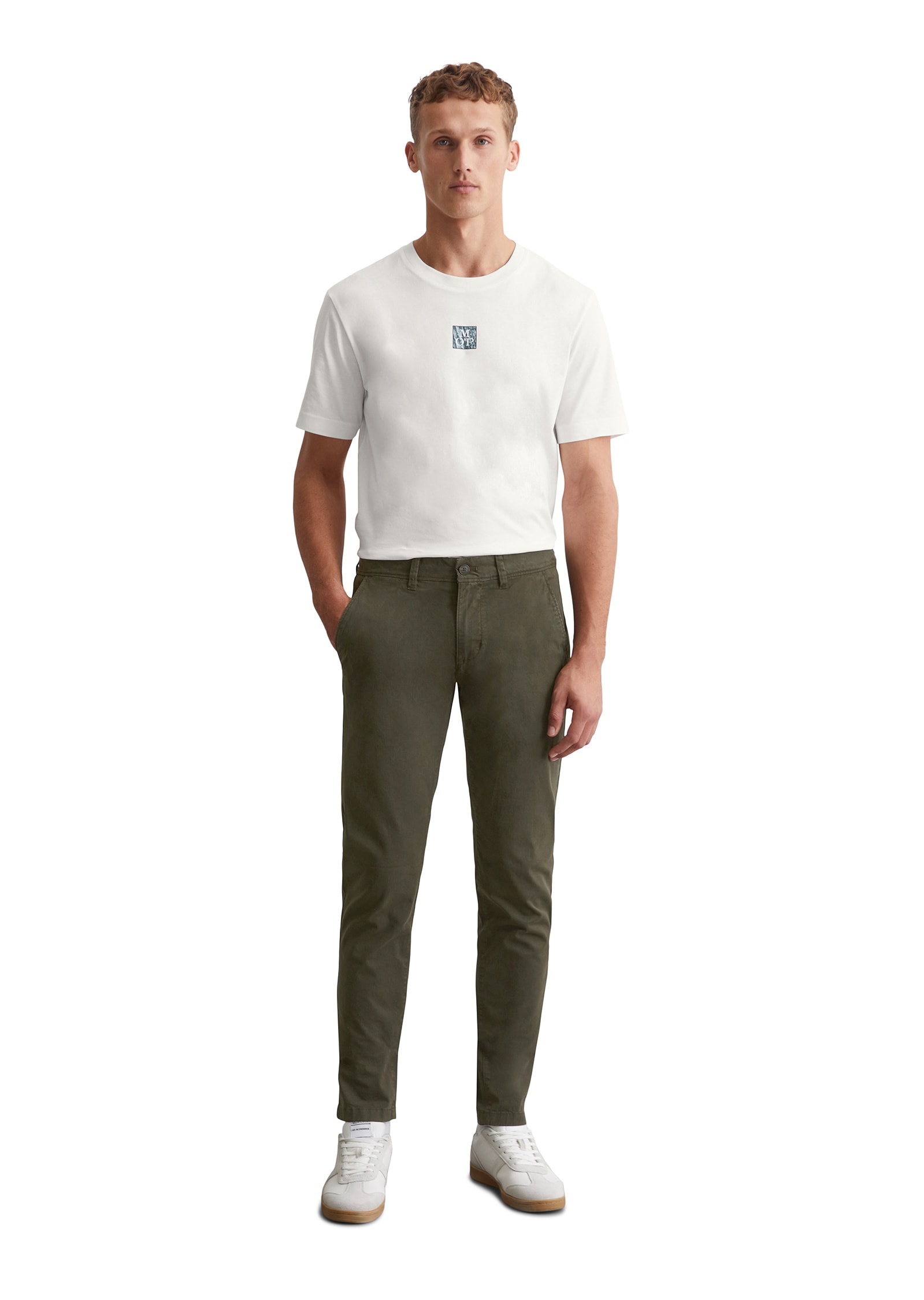 Marc O'Polo Chinohose »aus Bio-Baumwoll-Mix«