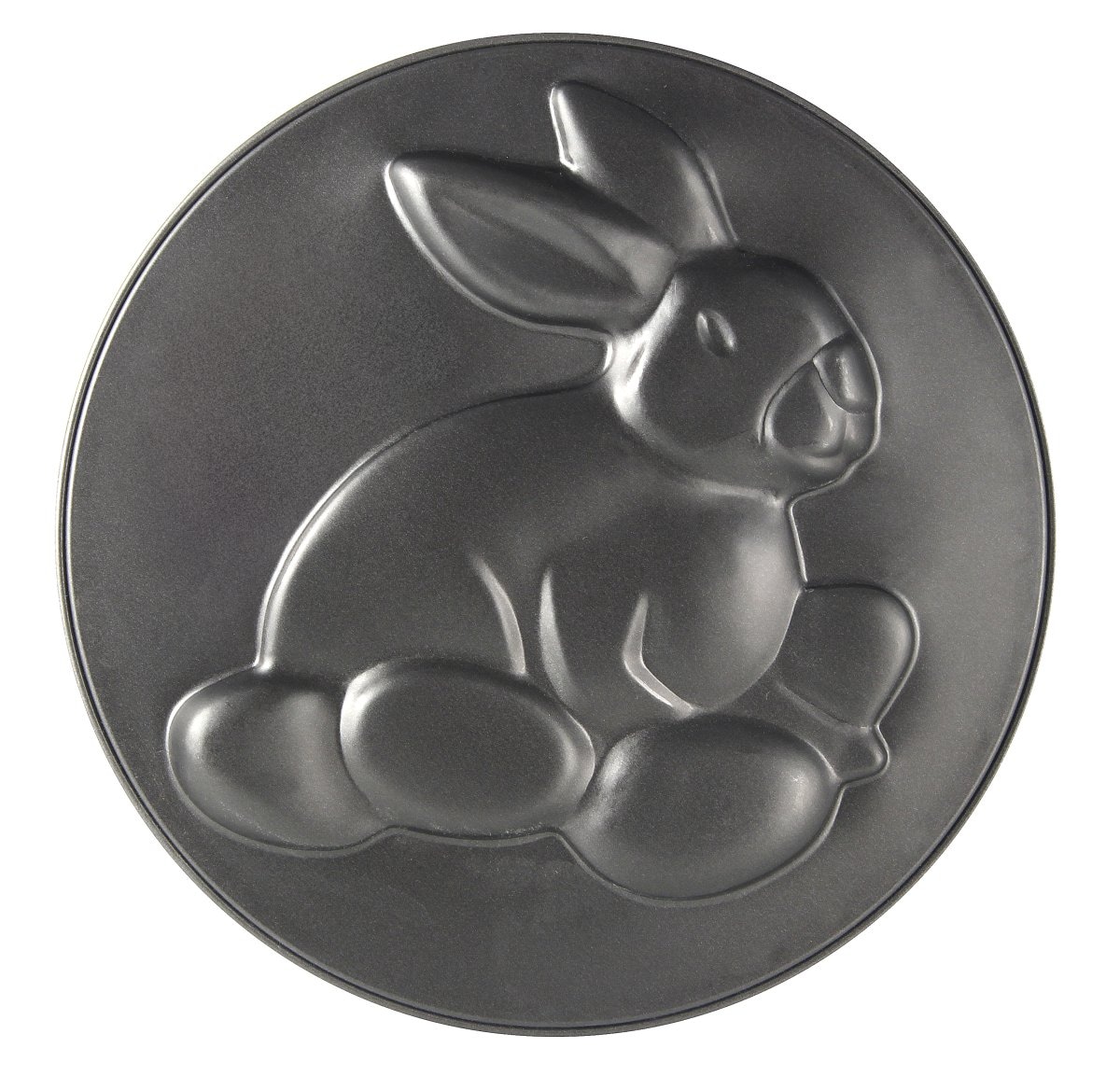 Zenker Springform »Motiv-Böden Set - Hase & Lamm«, (Set), Springform mit Flachboden & 2 Motiv-Böden, 26 x 26 x 6,5 cm