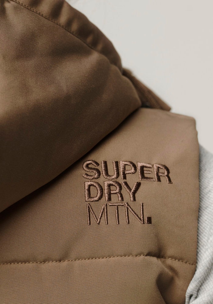 Superdry Steppweste »EVEREST HOODED PUFFER GILET«