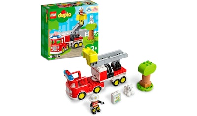 Konstruktionsspielsteine »Feuerwehrauto (10969), LEGO® DUPLO«, (21 St.)