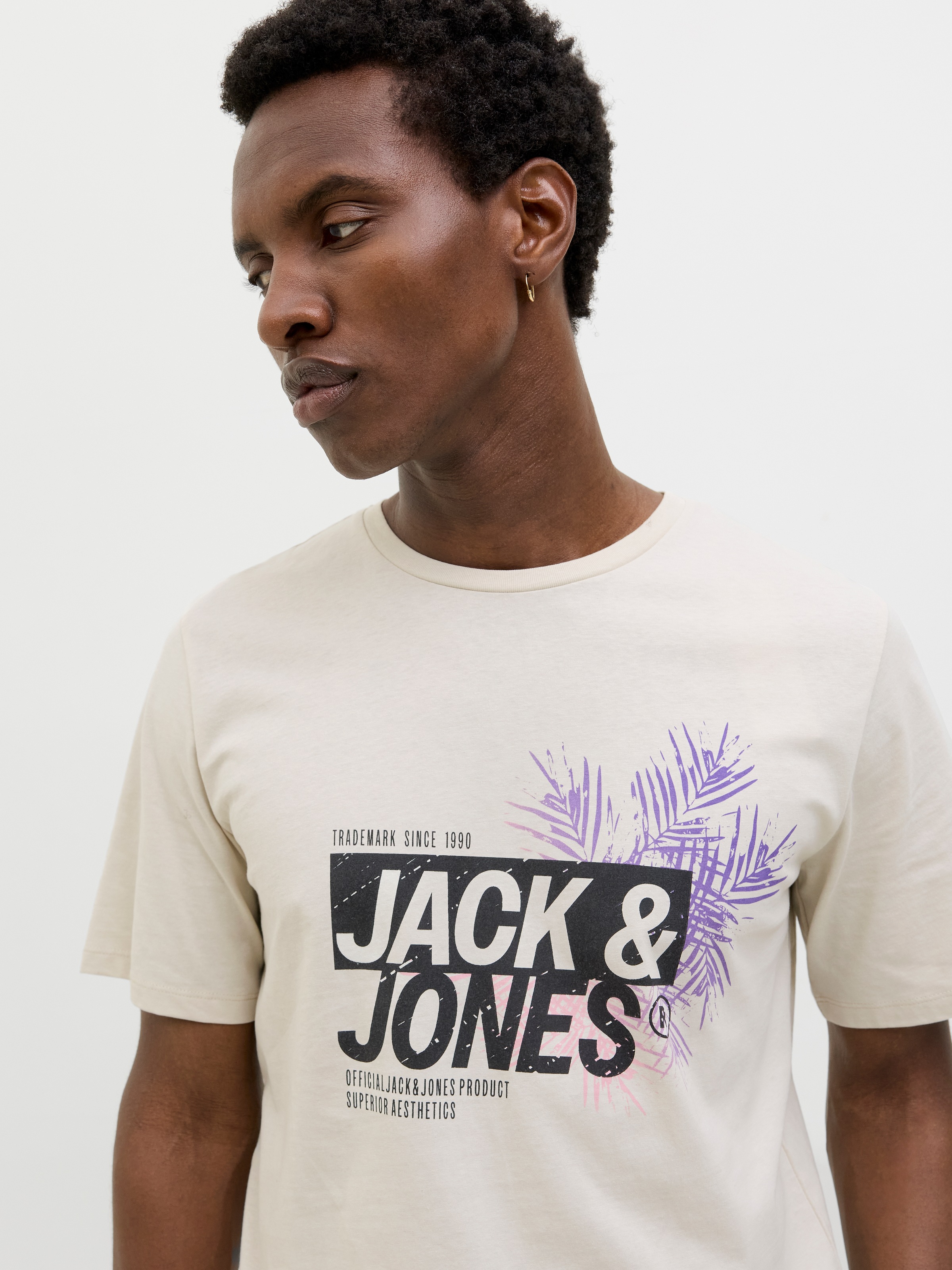 Jack & Jones Print-Shirt "JJJAXON TEE SS CREW NECK" günstig online kaufen