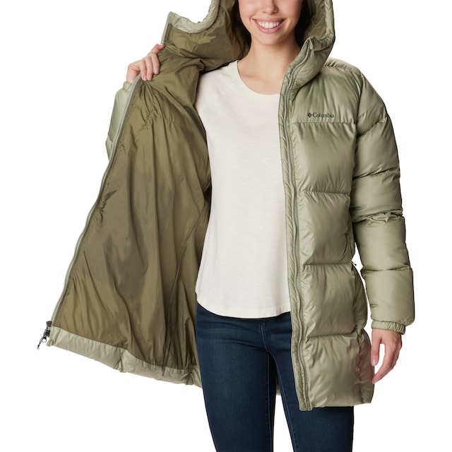 Columbia Steppjacke »Puffect Mid Hooded Jacket«, mit Kapuze für kaufen |  BAUR
