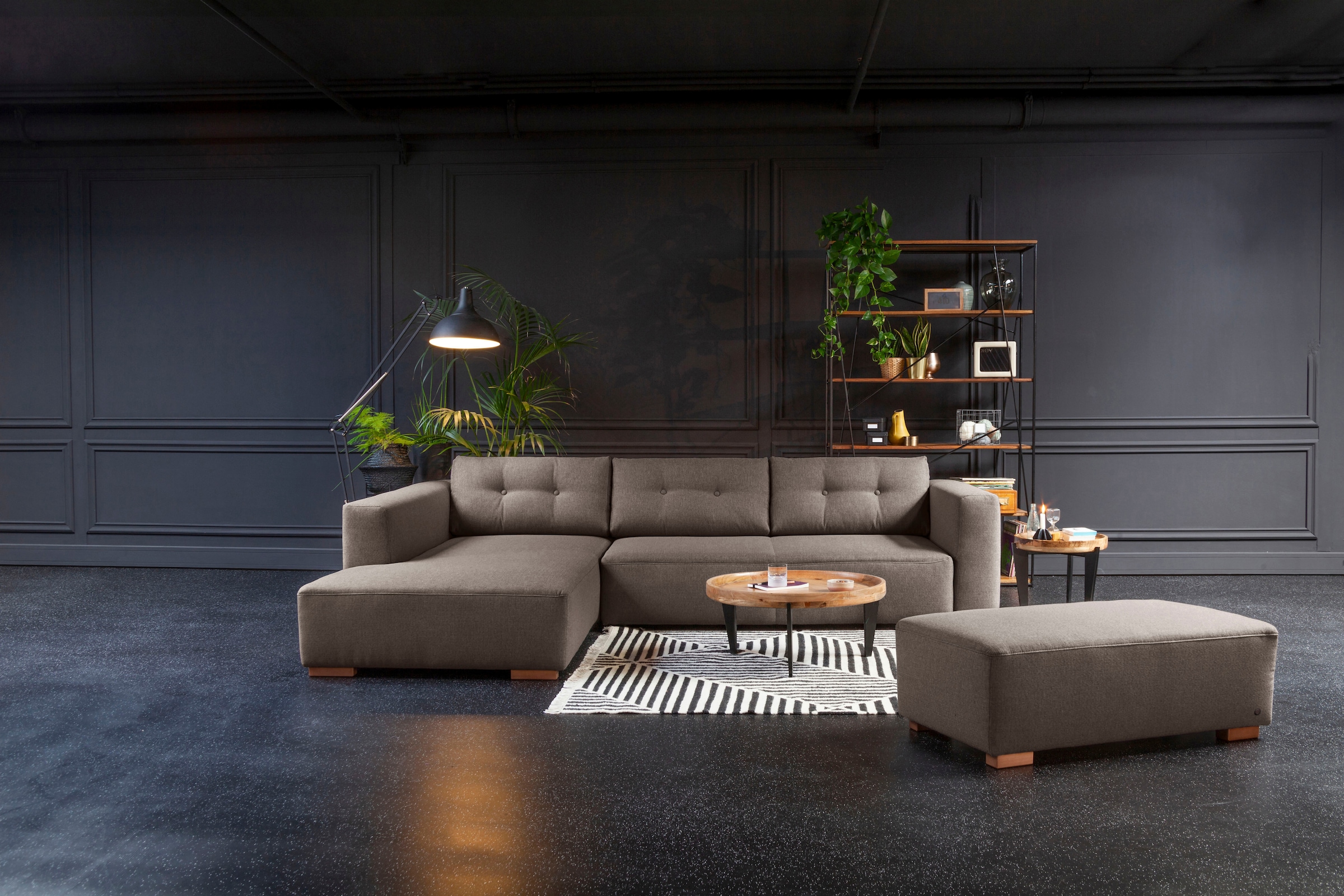 TOM TAILOR HOME Ecksofa "HEAVEN CHIC XL", aus der COLORS COLLECTION, wahlweise mit Bettfunktion & Bettkasten