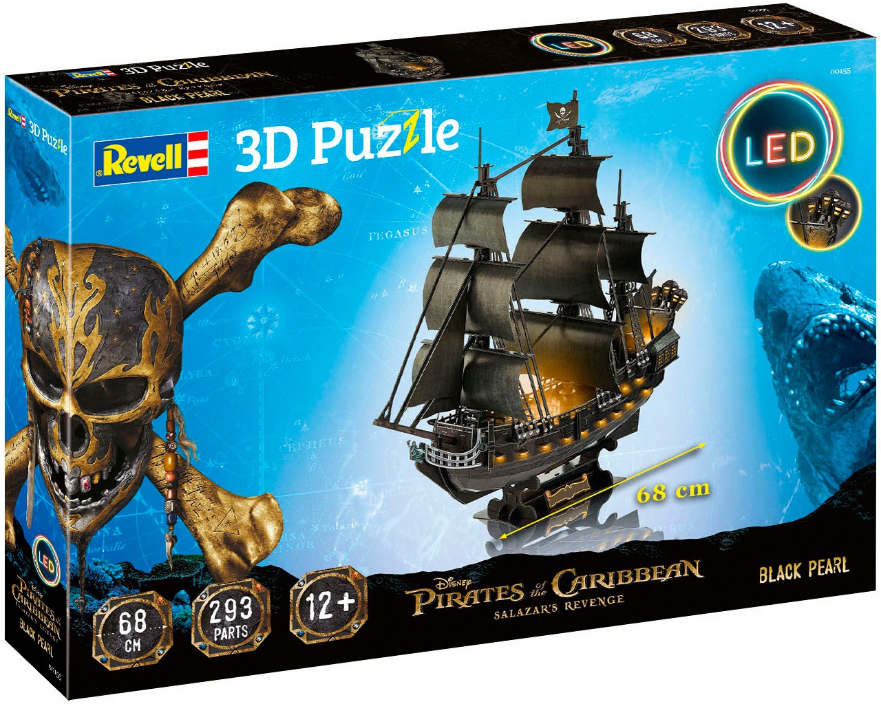 Revell® 3D-Puzzle »Black Pearl«, mit LED