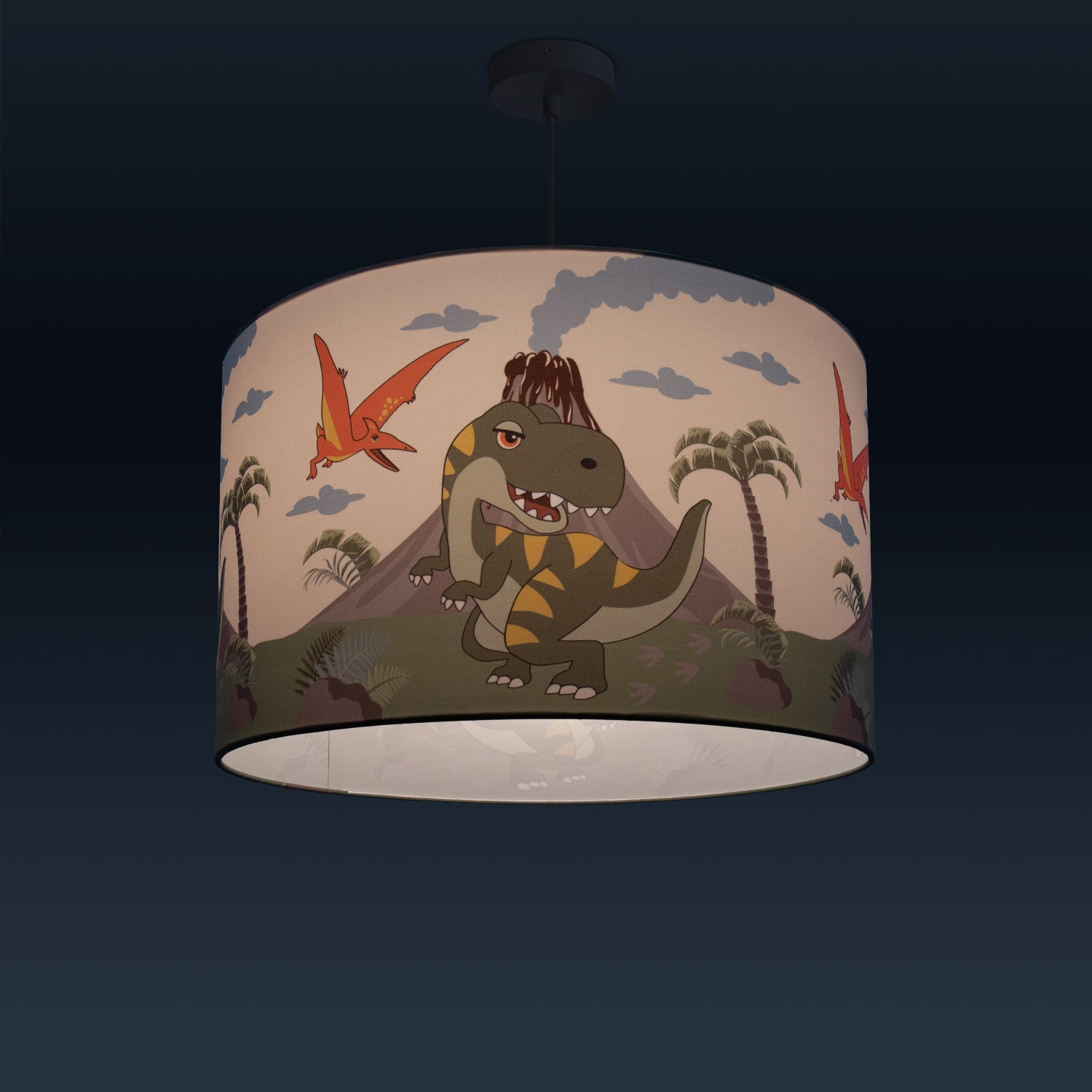 Paco Home Lampe E27 LED | Deckenlampe BAUR Dinosaurier, Pendelleuchte Kinderzimmer flammig-flammig, 636«, »Diamond 1 Kinderlampe