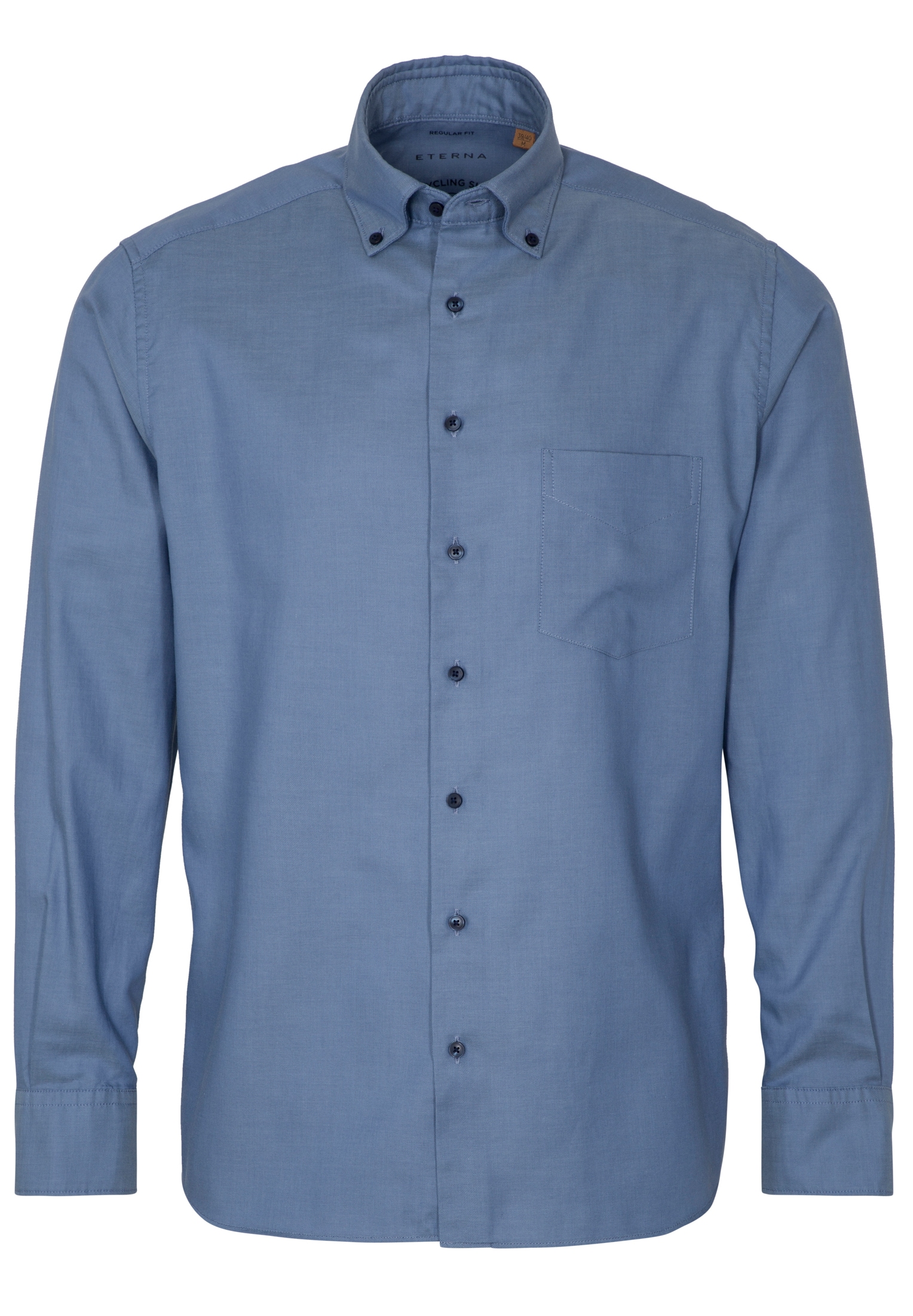 Eterna Langarmhemd »REGULAR FIT« EASY IRON (bügelleicht)