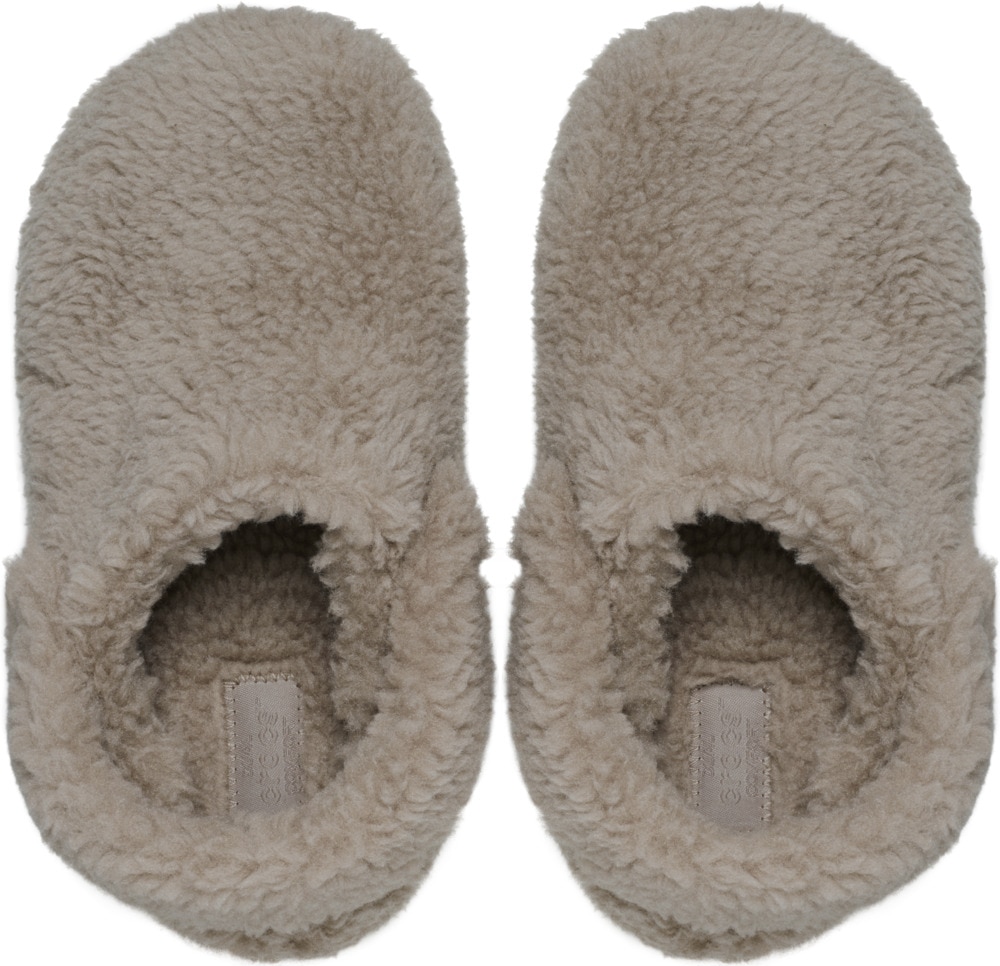Crocs Hausschuh »Classic Cozzy Slipper K«, Pantoffel, Clog mit Filzwolle