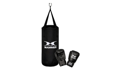 Hammer Boxsack »Junior«, (Set, 2 tlg., mit Boxhandschuhen) kaufen