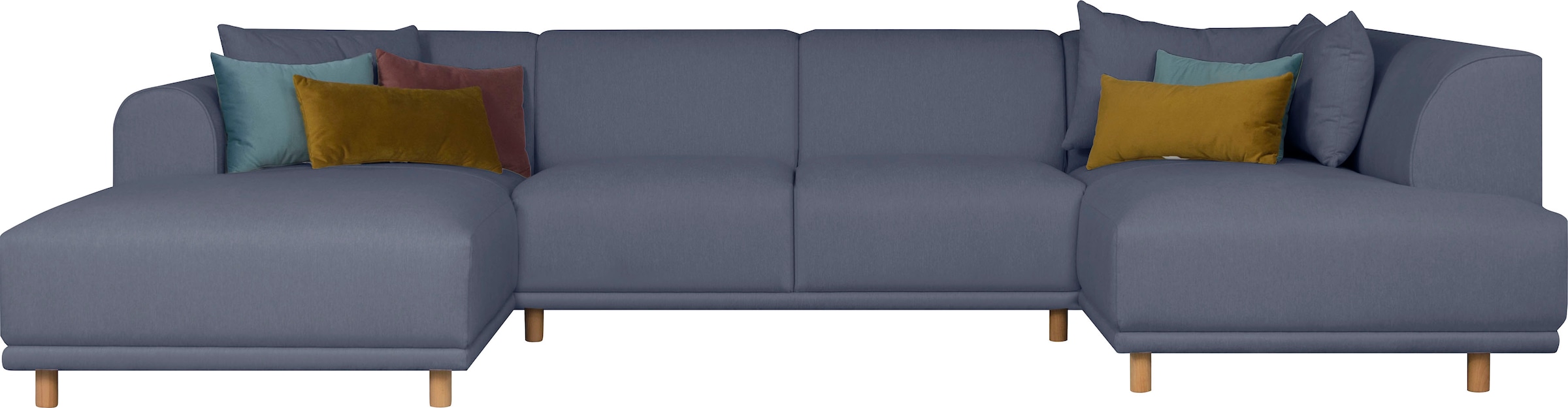 OTTO home Wohnlandschaft "Maroon U-Form" in skandinavischem Design, mit los günstig online kaufen