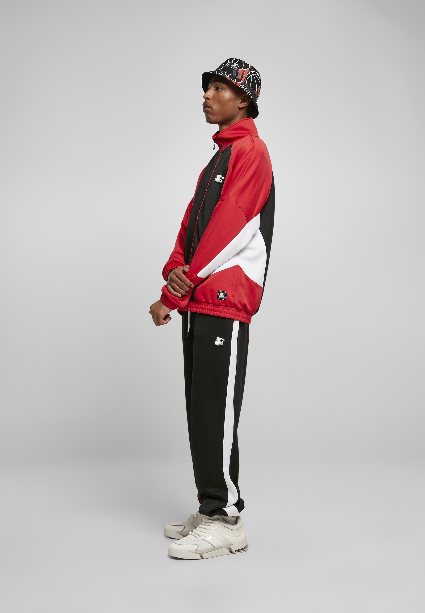 Starter Black Label Trainingsjacke »Starter Black Label Herren Starter Laser Track Jacket« 1 Stk. tlg. ohne Kapuze