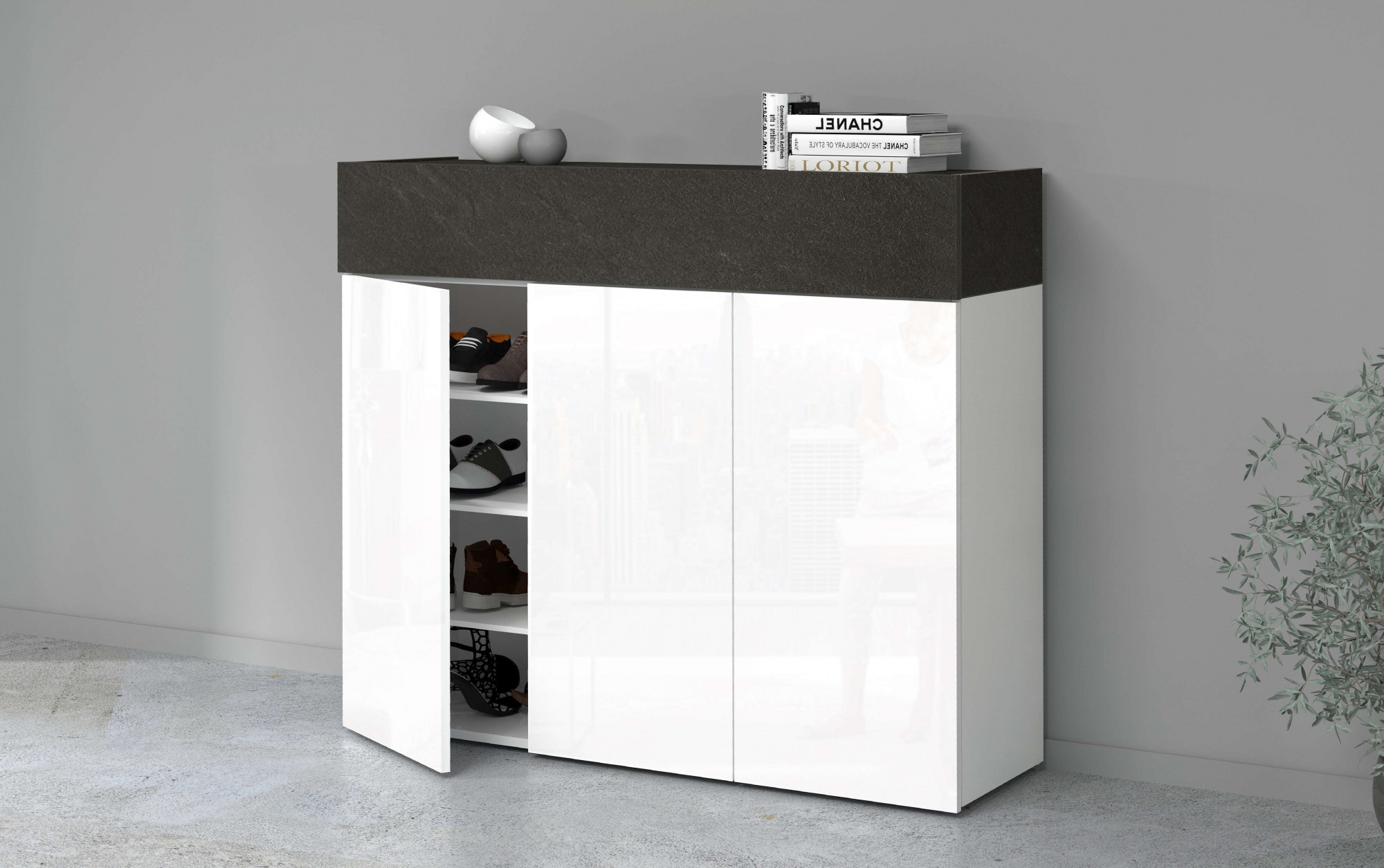 Home affaire Schuhschrank "Savona" 1 Stk. tlg. günstig online kaufen