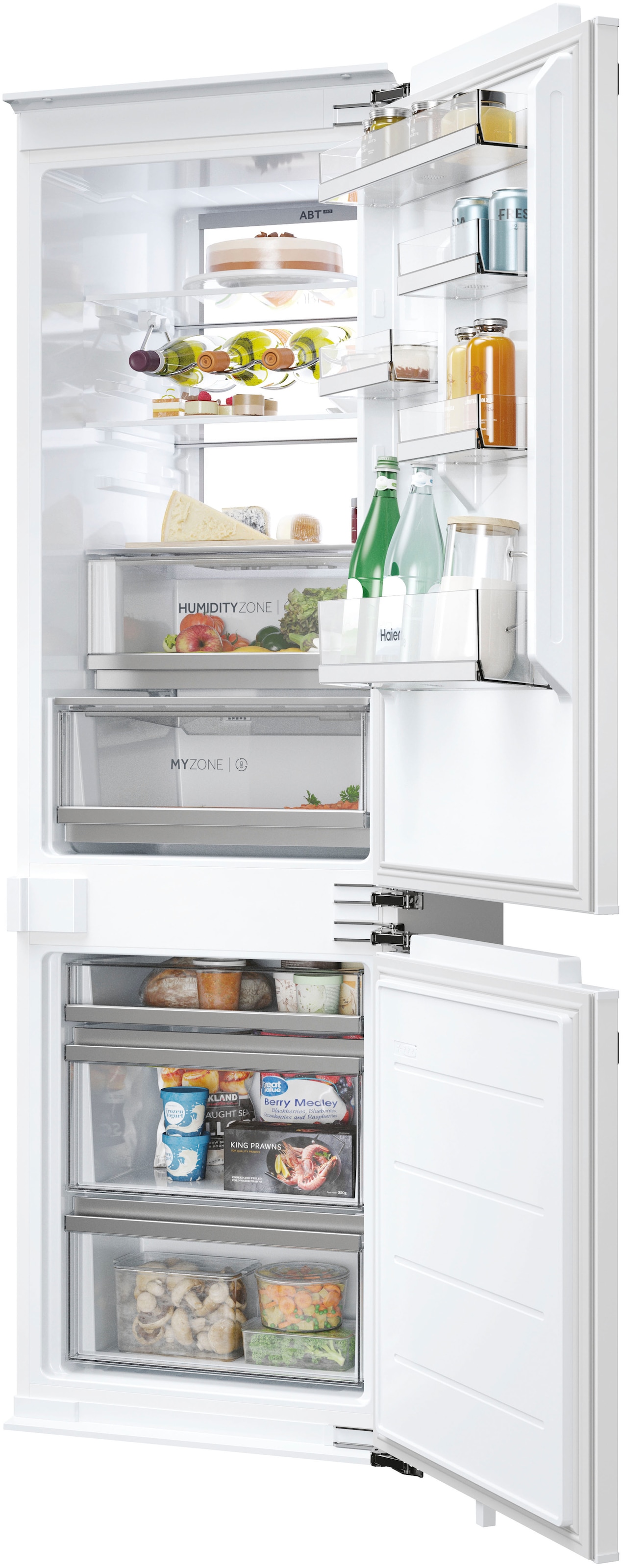 Haier Einbaukühlgefrierkombination Titanium Series 6 "HBW7518BT" 177,2 cm h günstig online kaufen