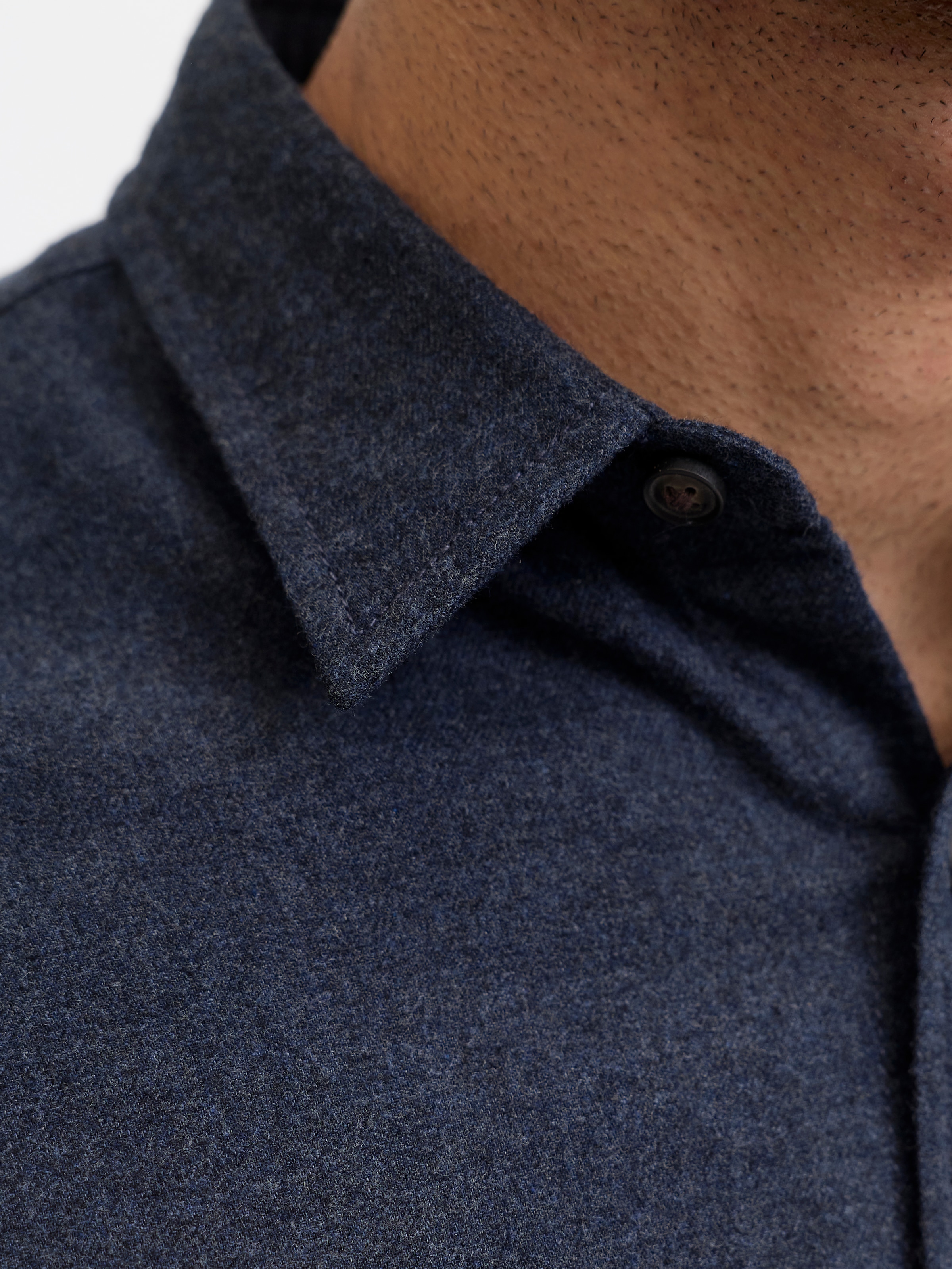 Jack & Jones Langarmhemd »JJECLASSIC MELANGE SHIRT L/S NOOS«