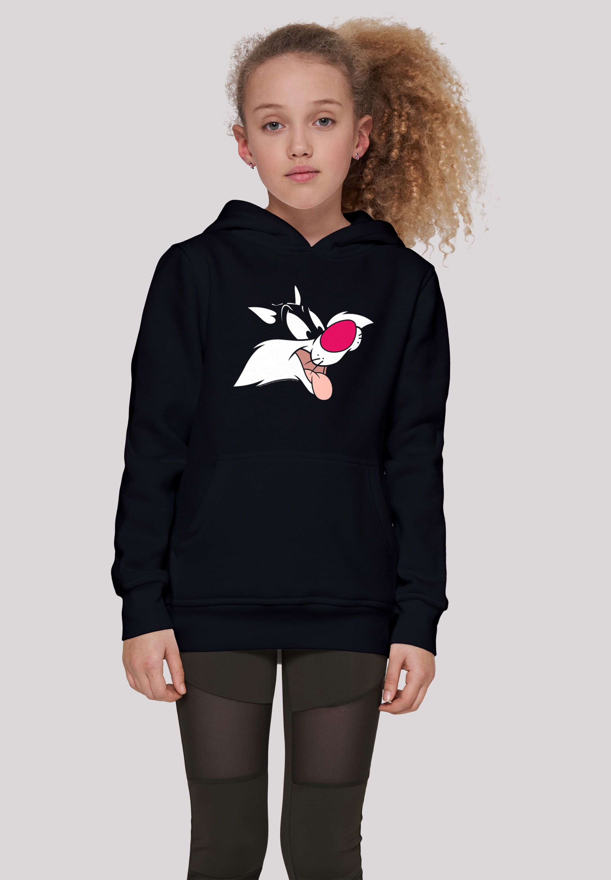 F4NT4STIC Hoodie »F4NT4STIC Kinder Looney Tunes Sylvester with Basic Kids Hoody«, (1 tlg.)