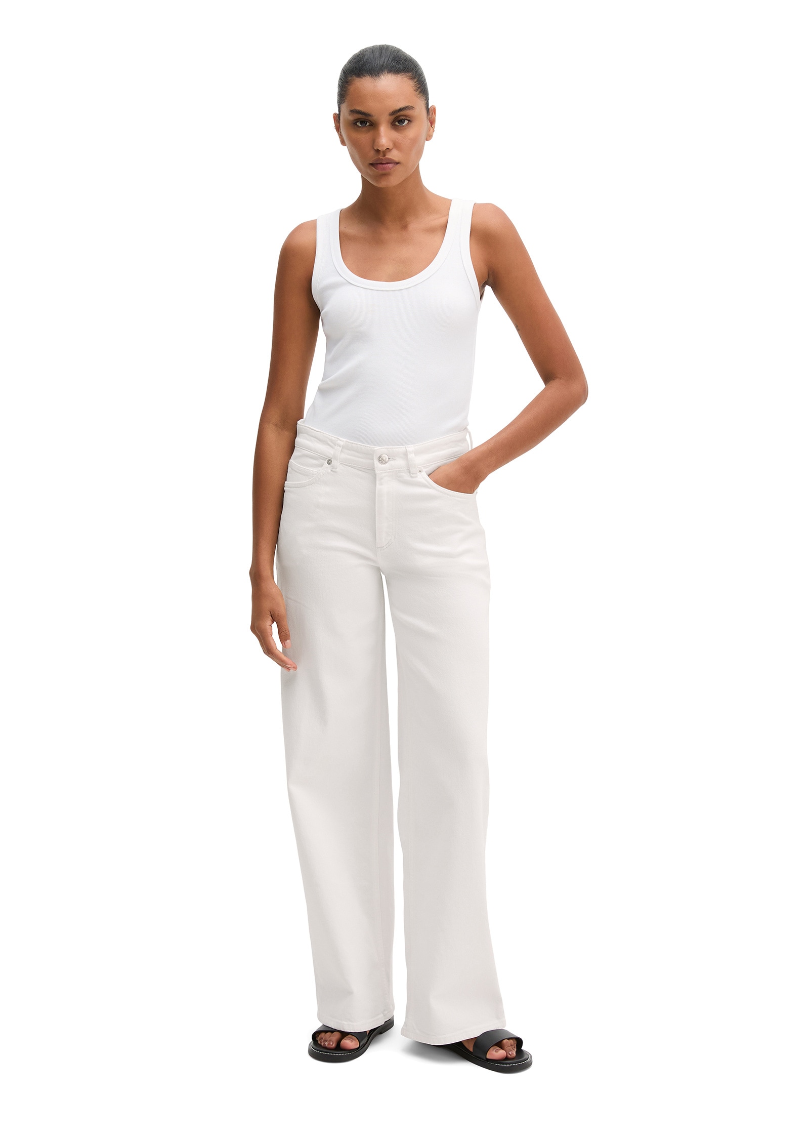 Marc O'Polo Weite Jeans »aus Organic Cotton«