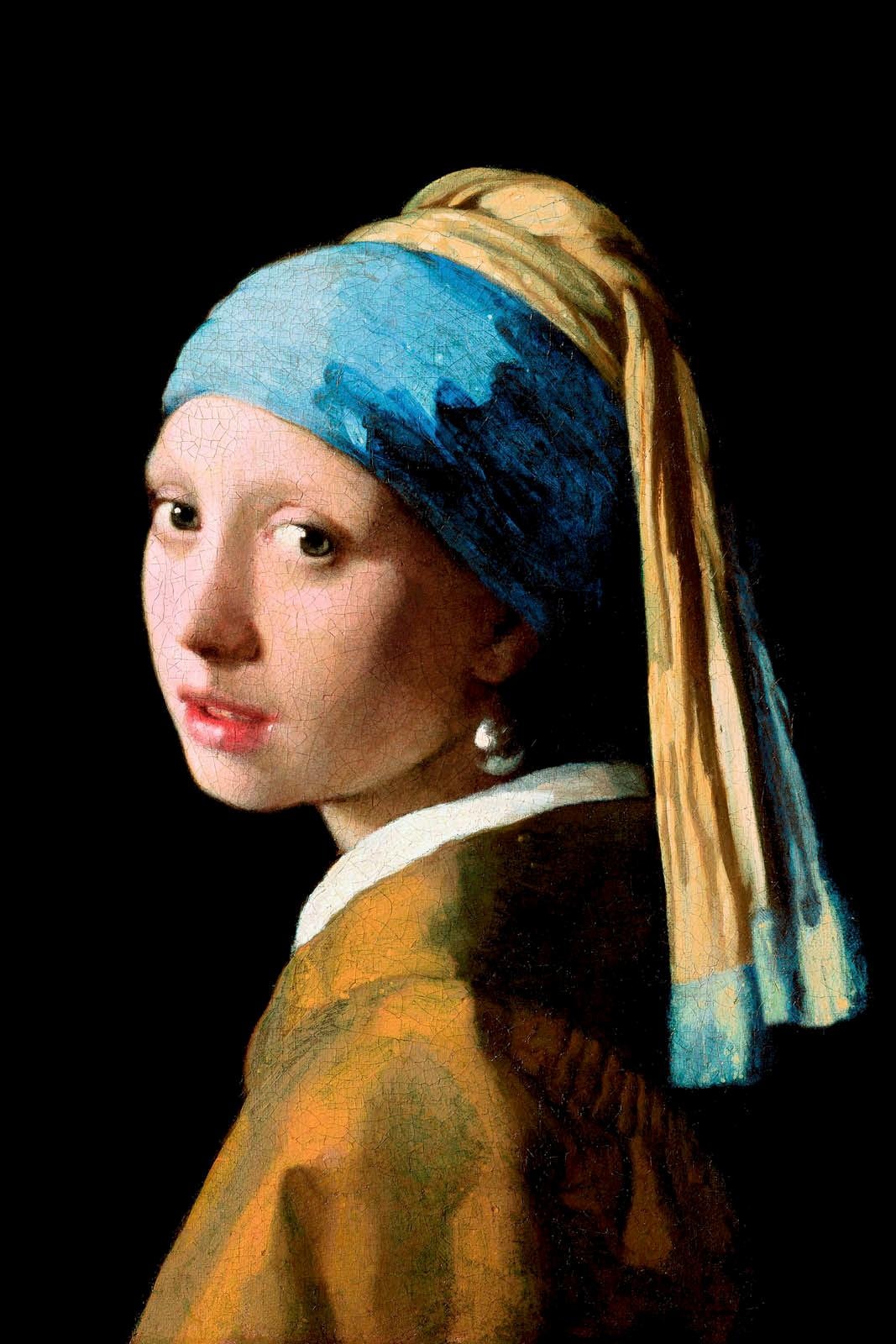 Deco-Panel »J.Vermeer-Mädchen mit Ohrgehänge«, 60/90 cm