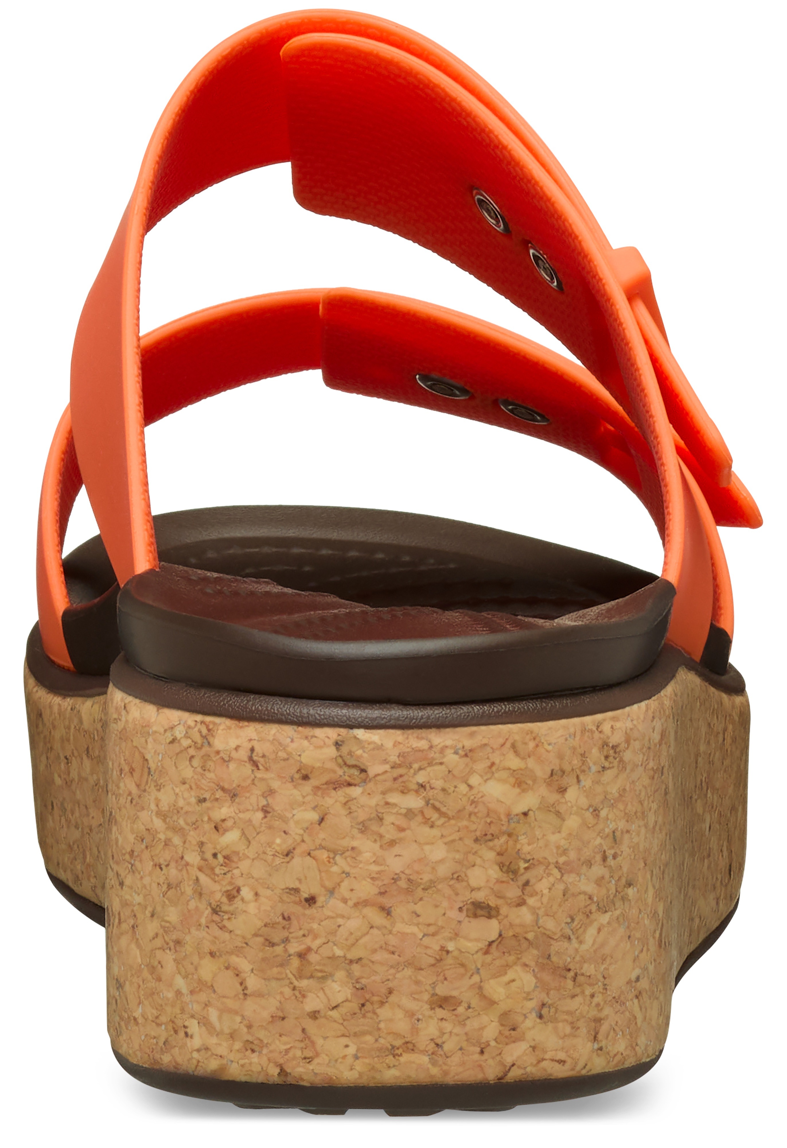Thumbnail - Crocs Keilpantolette "Brooklyn Cork Buckle", Keilsandale, Plateausandale mit LiteRide™ Schaumfußbett