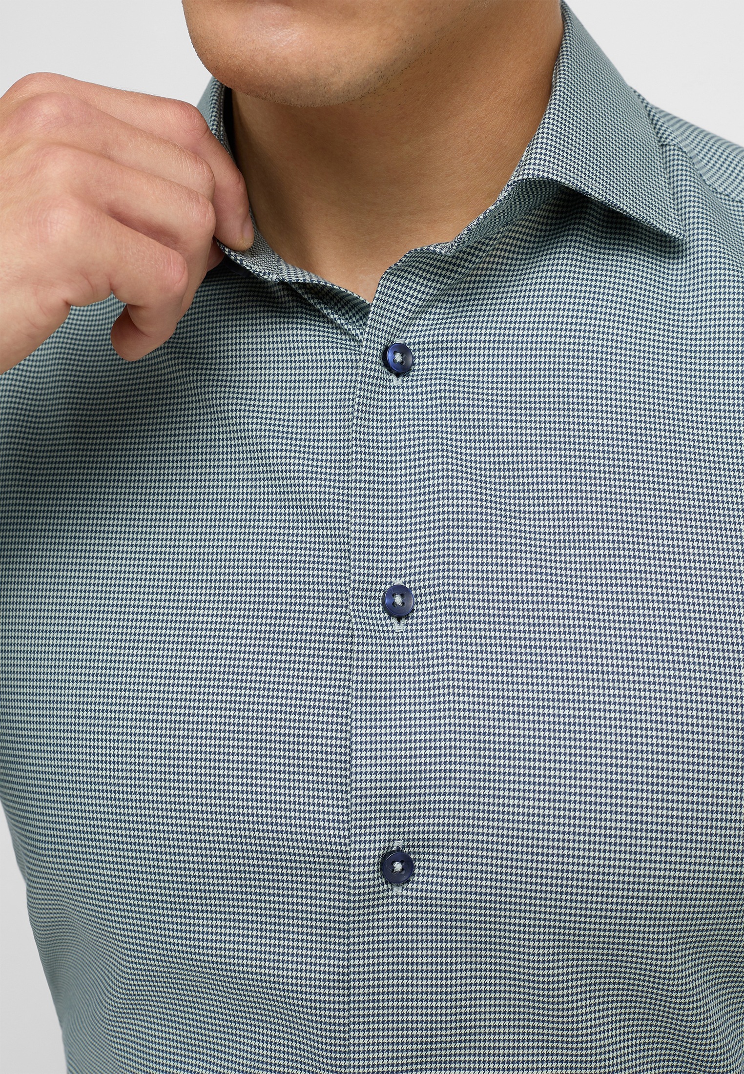 Thumbnail - Eterna Langarmhemd "SLIM FIT" NON IRON (bügelfrei)