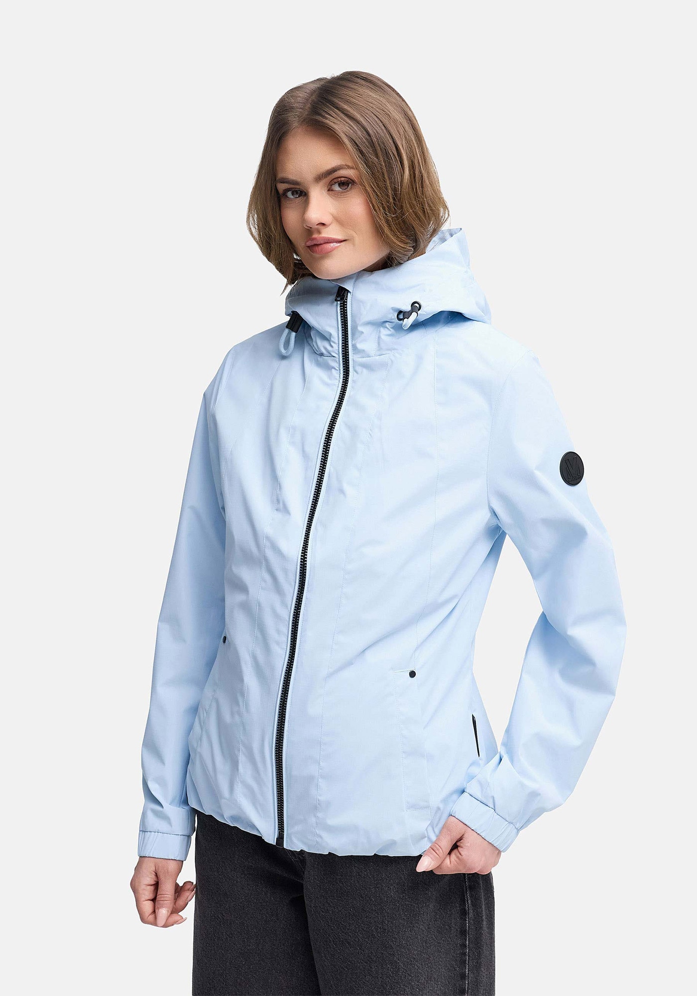Marikoo "Yoshikoo" Sportliche Funktionsjacke mit Kapuze und hochschließendem Kragen
