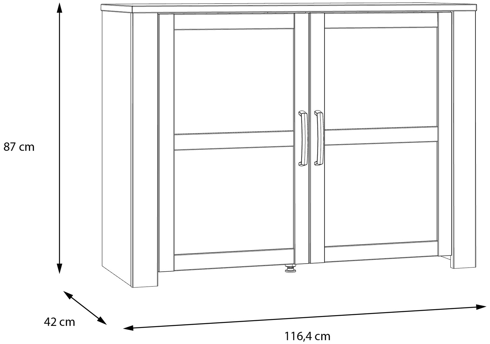 FORTE Sideboard »Bohol«
