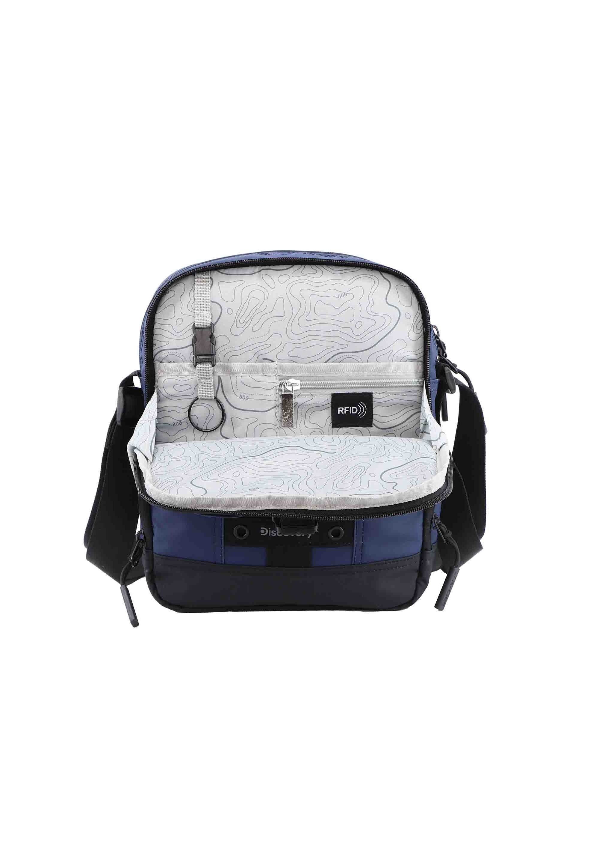 Discovery Schultertasche »Shield«, aus recyceltem RPET-Polyester