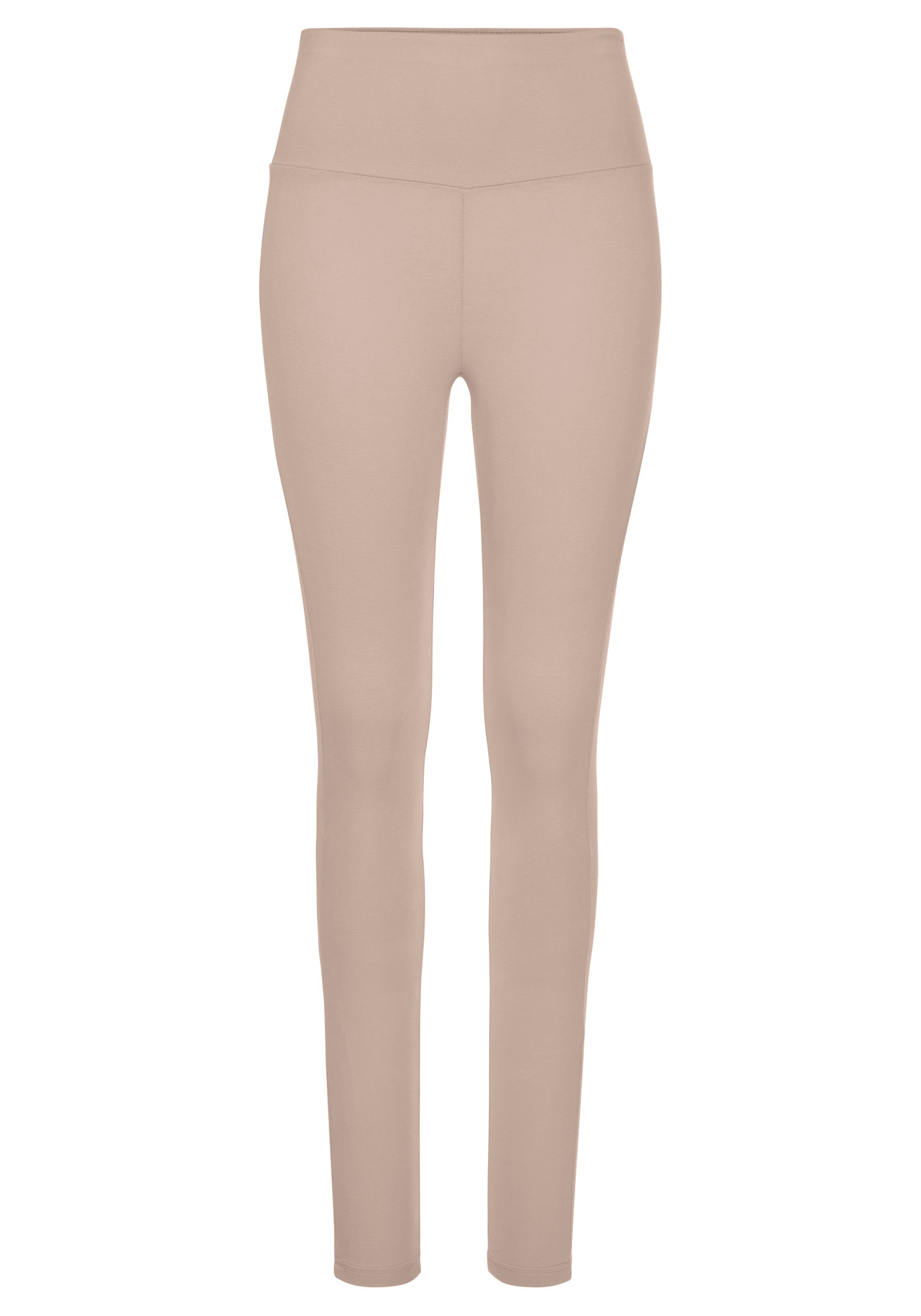 LASCANA Leggings, mit breitem Bündchen, Loungewear günstig online kaufen