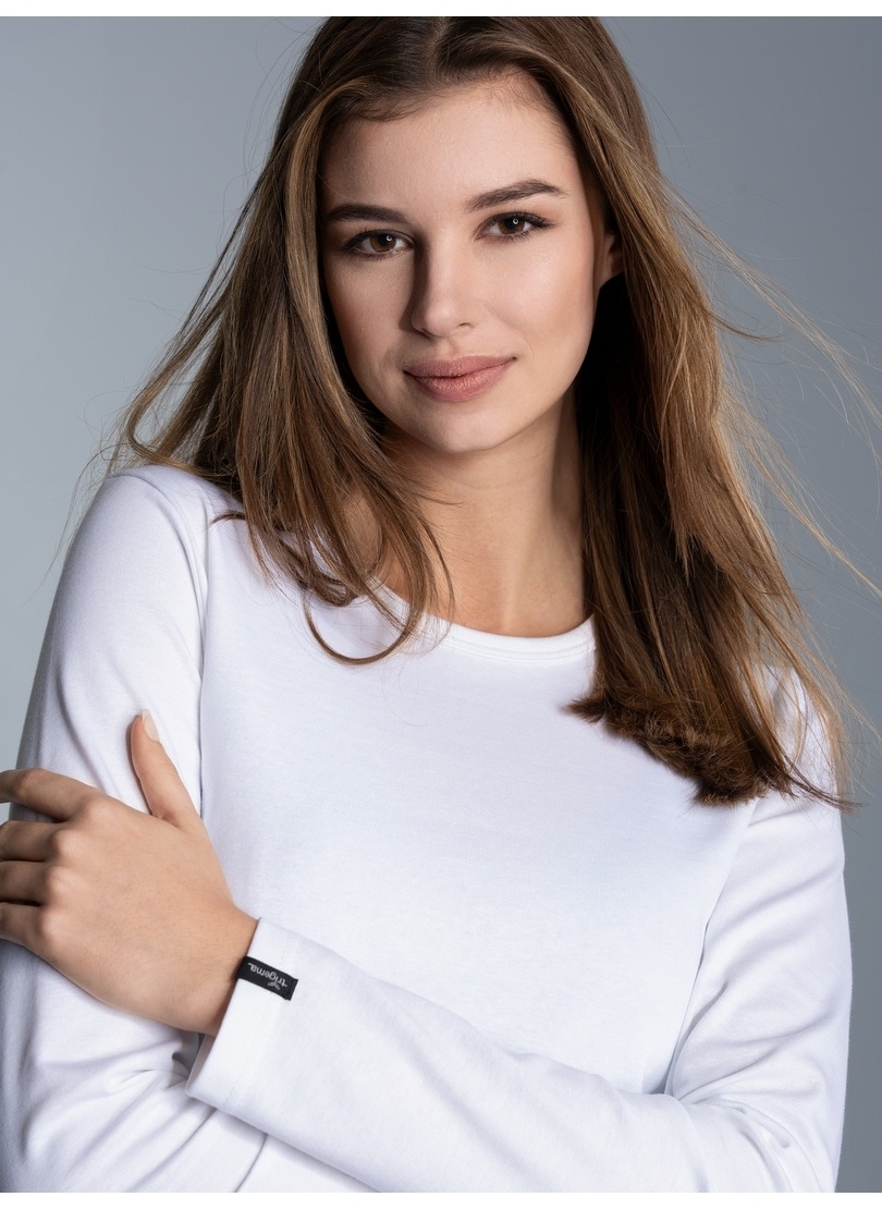 Trigema Longsleeve "TRIGEMA Langarmshirt" 1 Stk. tlg. günstig online kaufen