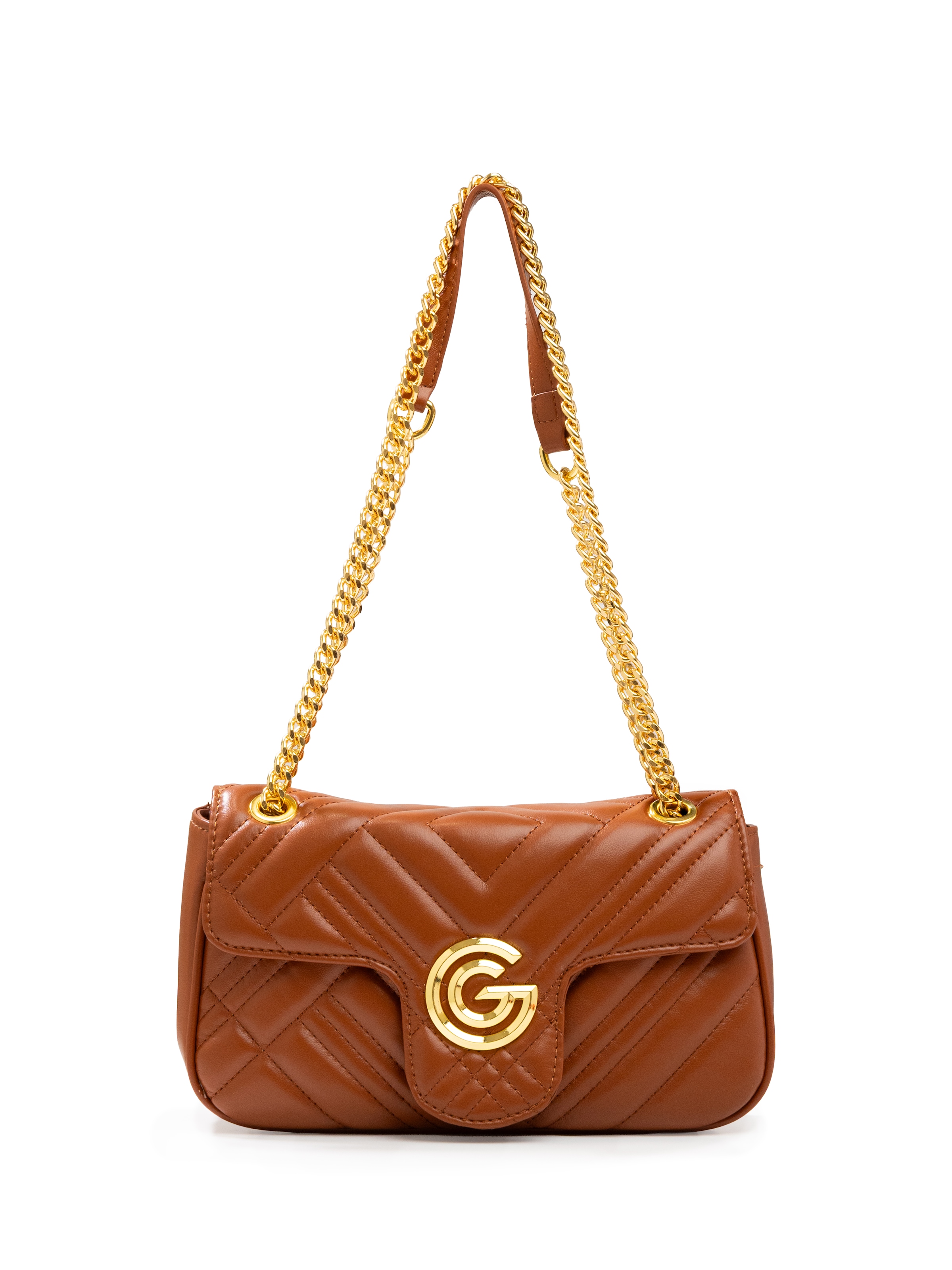GABRIELLA G By Gabriella Gucci Umhängetasche »CINDY« Damen Umhängetasche, Handtasche, Tragetasche mit Logoverzierung