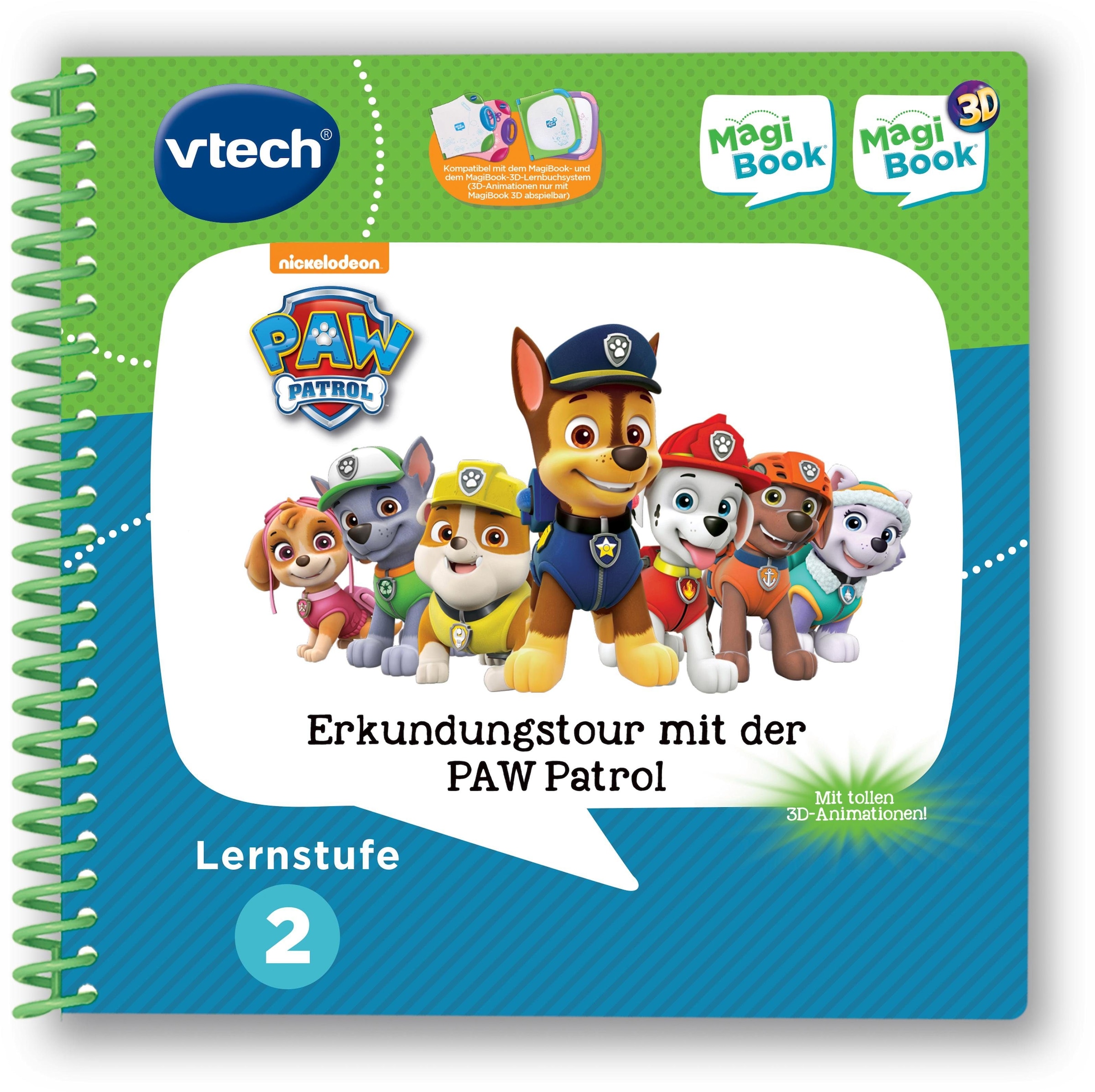 Vtech® Buch »MagiBook Lernstufe 2 - Erkundungtour mit der PAW Patrol«