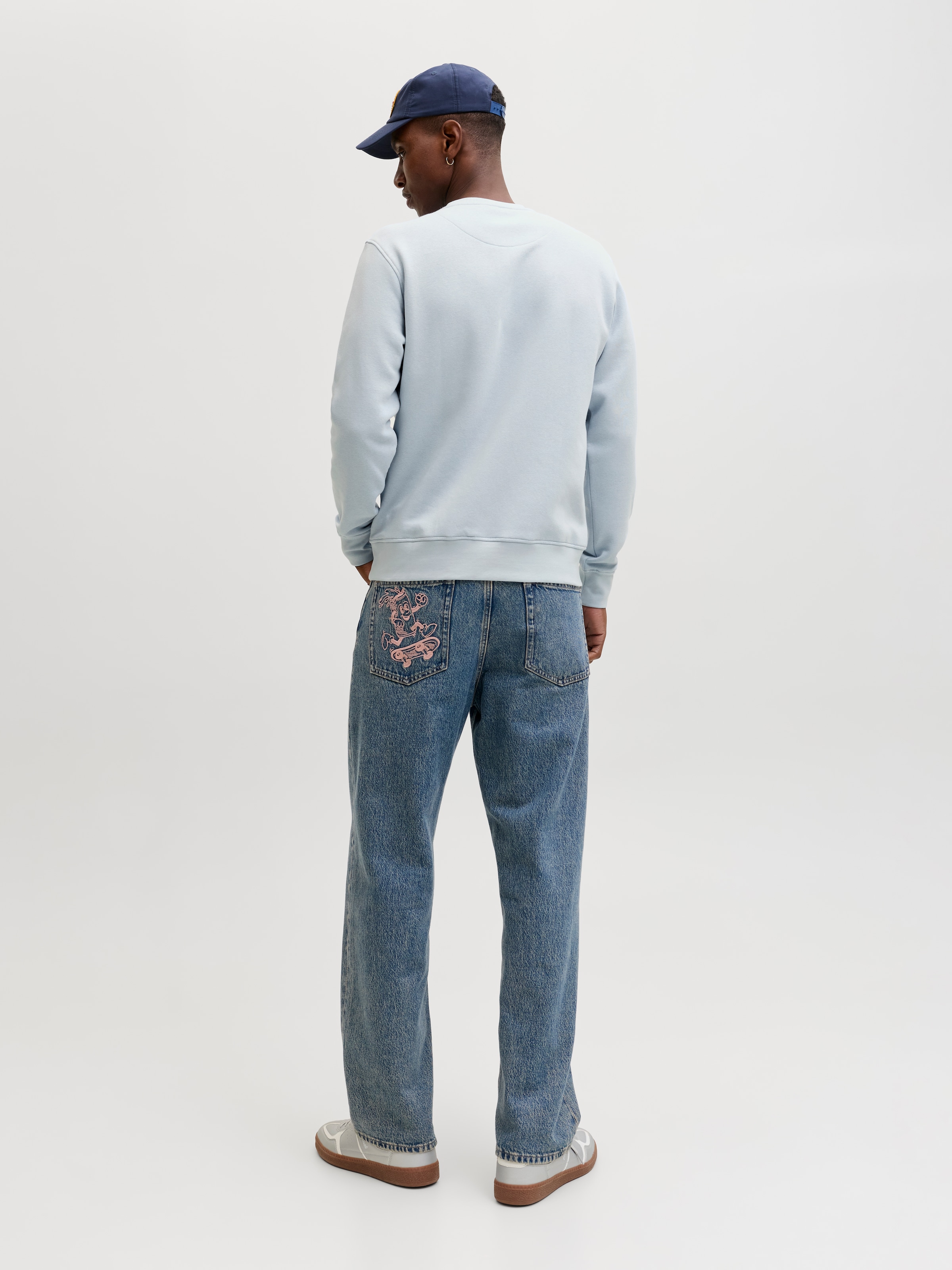 Jack & Jones Sweatshirt »JJESOHO SWEAT CREW NECK NOOS«, mit stylischem Print
