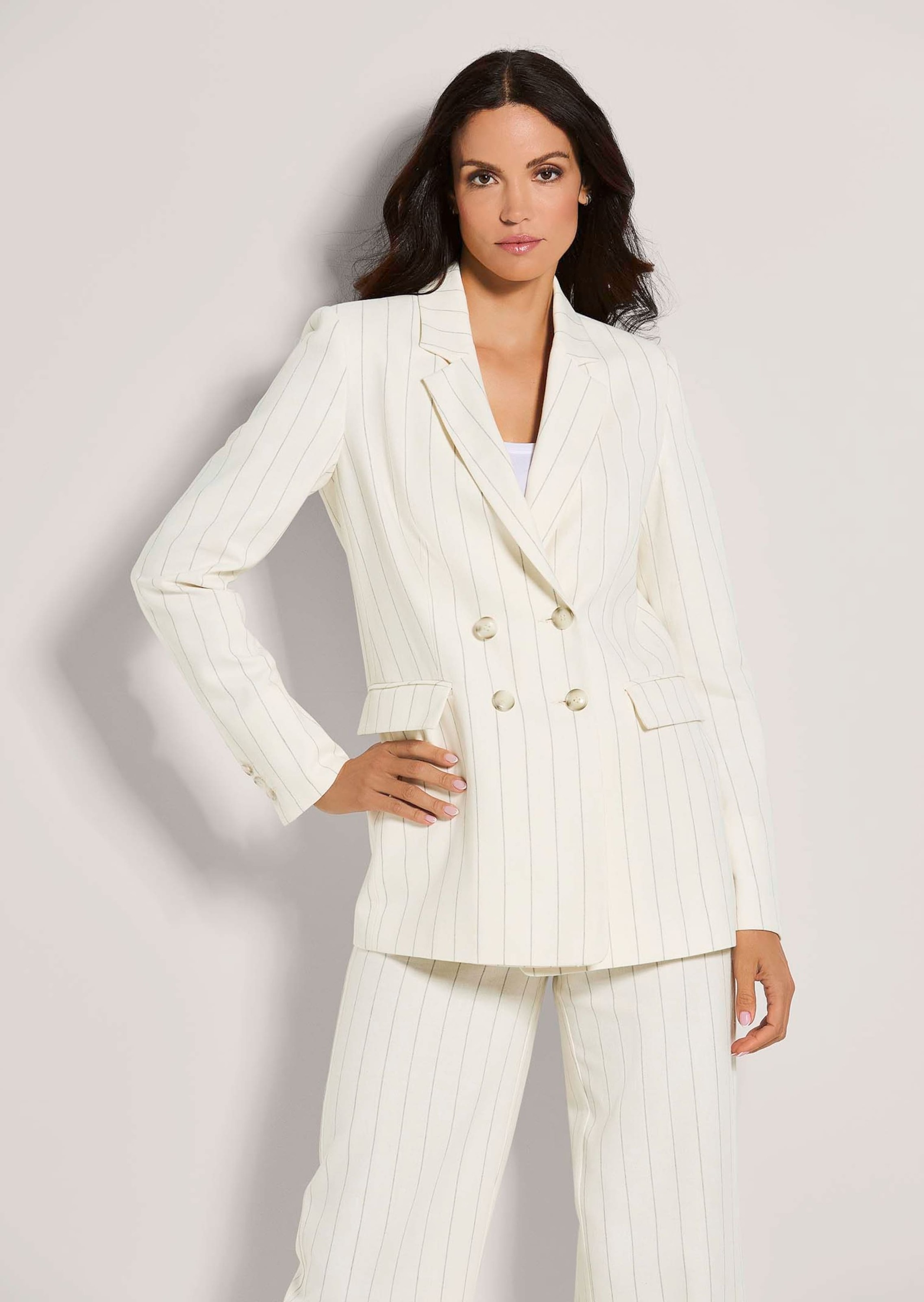 MADELEINE Jackenblazer »Blazer Oversize-Blazer mit Nadelstreifen«